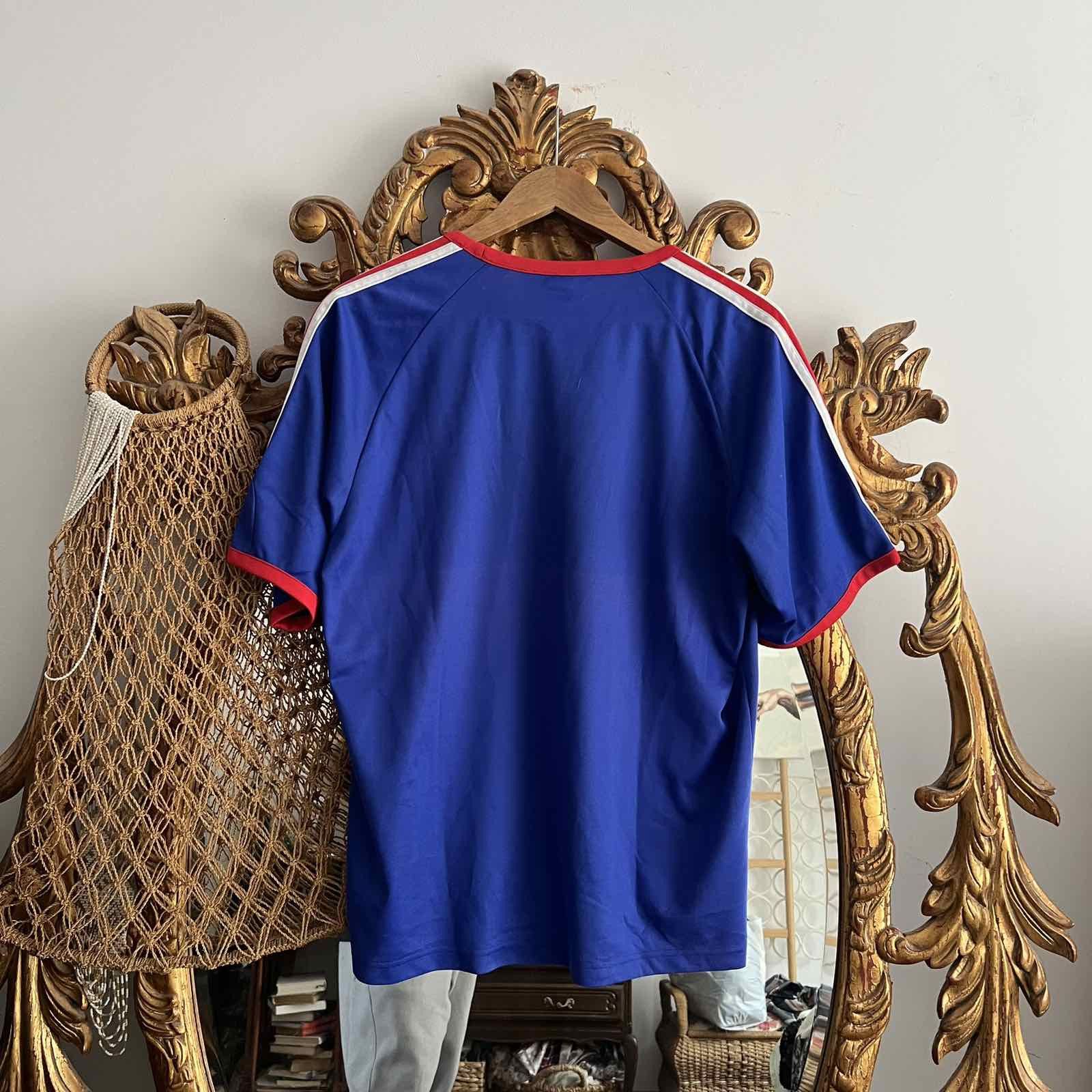 Adidas Vintage Adidas France National Team 2005/06 Soccer Jersey Size US L / EU 52-54 / 3 - 2 Thumbnail