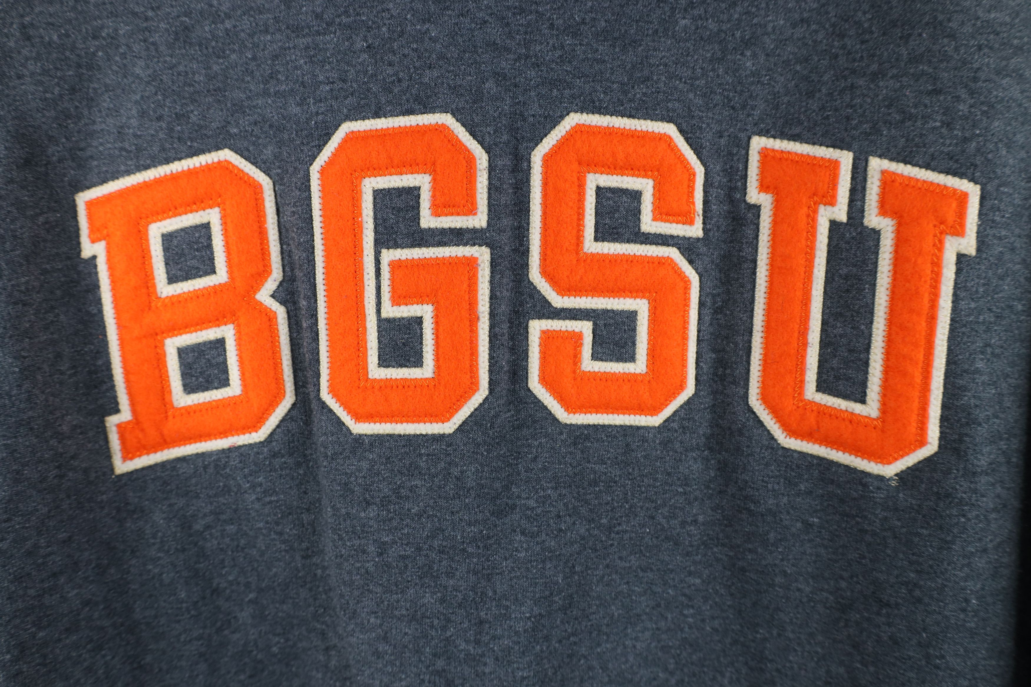 Champion × Vintage Vintage 90s Champion Green State University BGSU Hoodie Gray Size US M / EU 48-50 / 2 - 6 Thumbnail