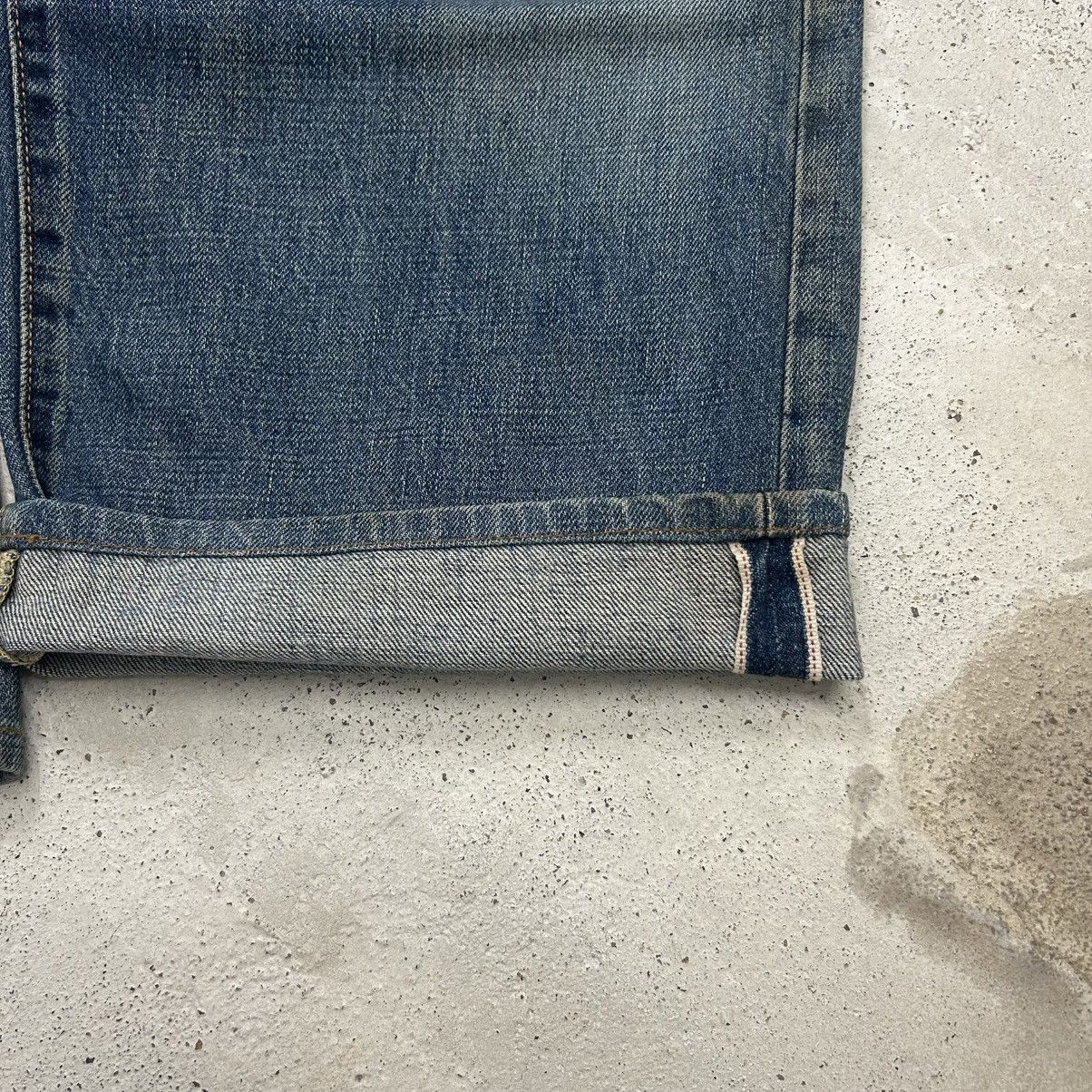 GOSTAR DE FUGA 80s Baggy Bobson Mudwash Selvedge Denim Size US 34 / EU 50 - 5 Thumbnail