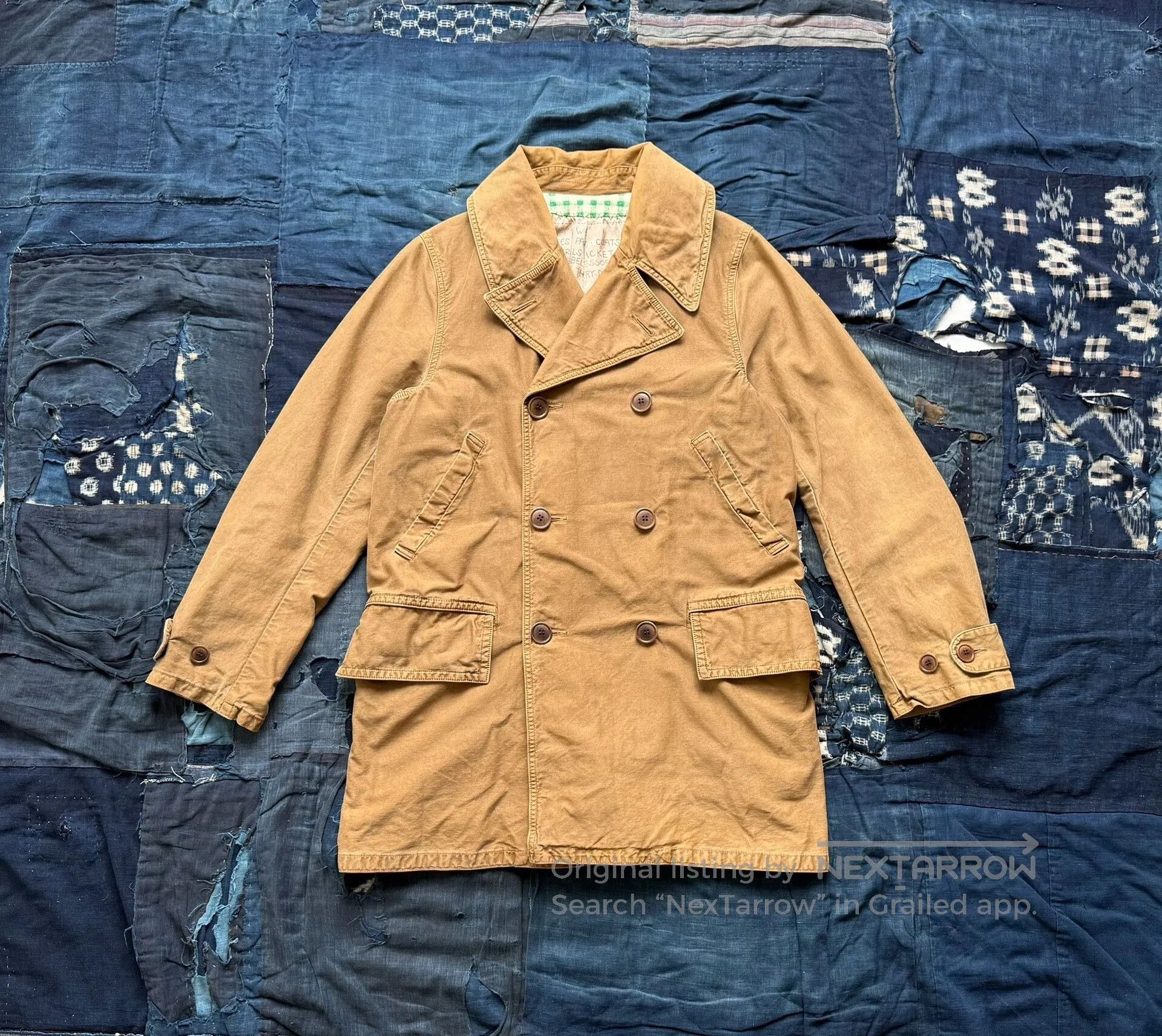 Visvim VISVIM 16AW SHIPMAN DMGD CHINO COAT. Size US M / EU 48-50 / 2 - 1 Thumbnail