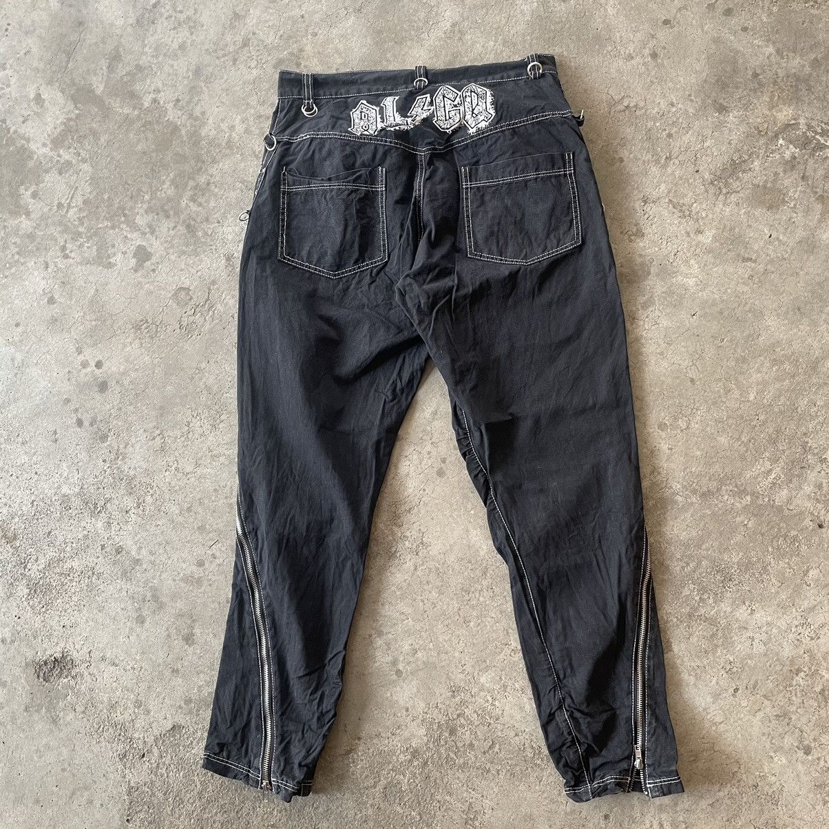 Algonquins Vintage ALGQ Algonquins Punk Gothic Bondage Pants Size US 32 / EU 48 - 2 Thumbnail