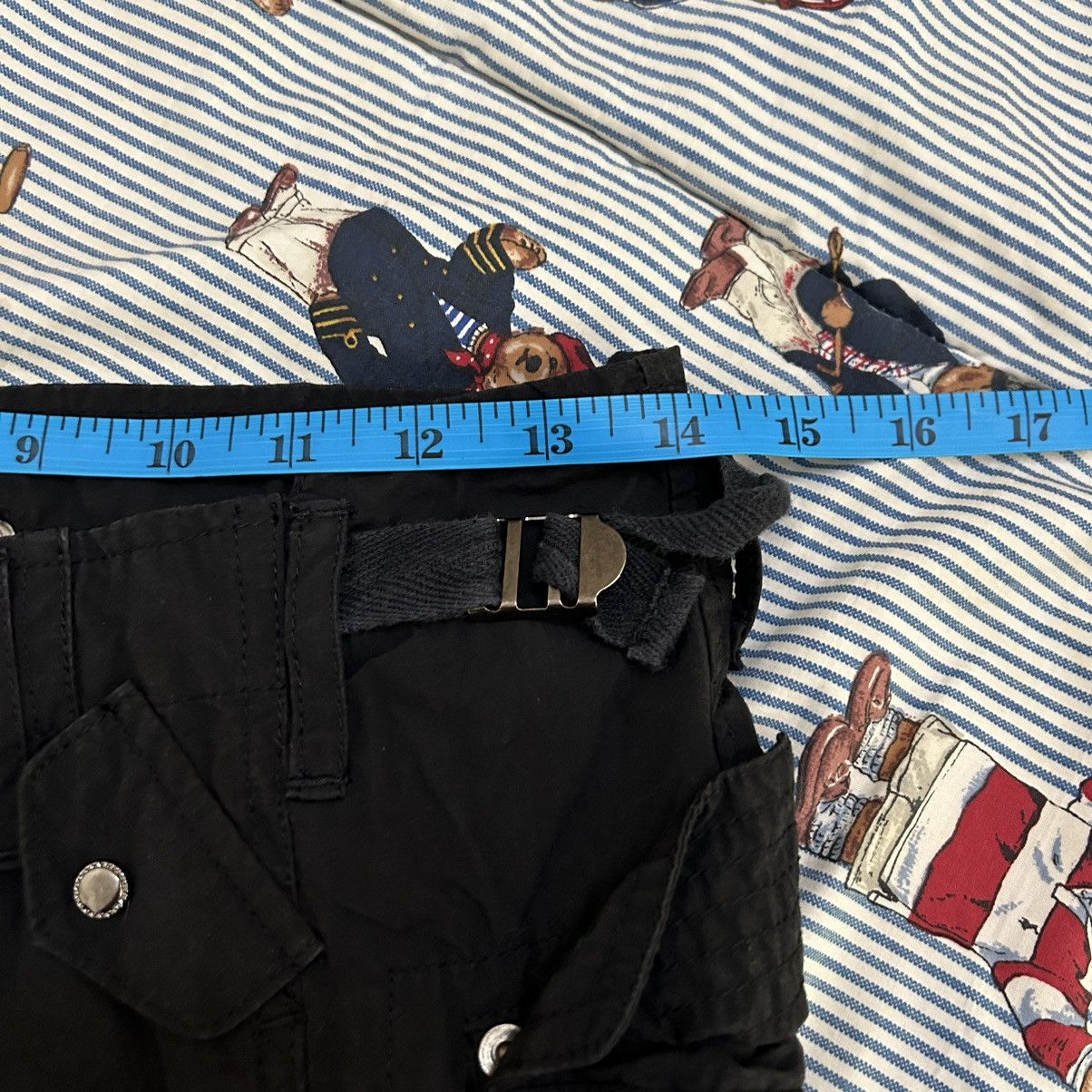 Japanese Brand Multipocket Tactical Style Black Pants Size 28" / US 6 / IT 42 - 15 Thumbnail
