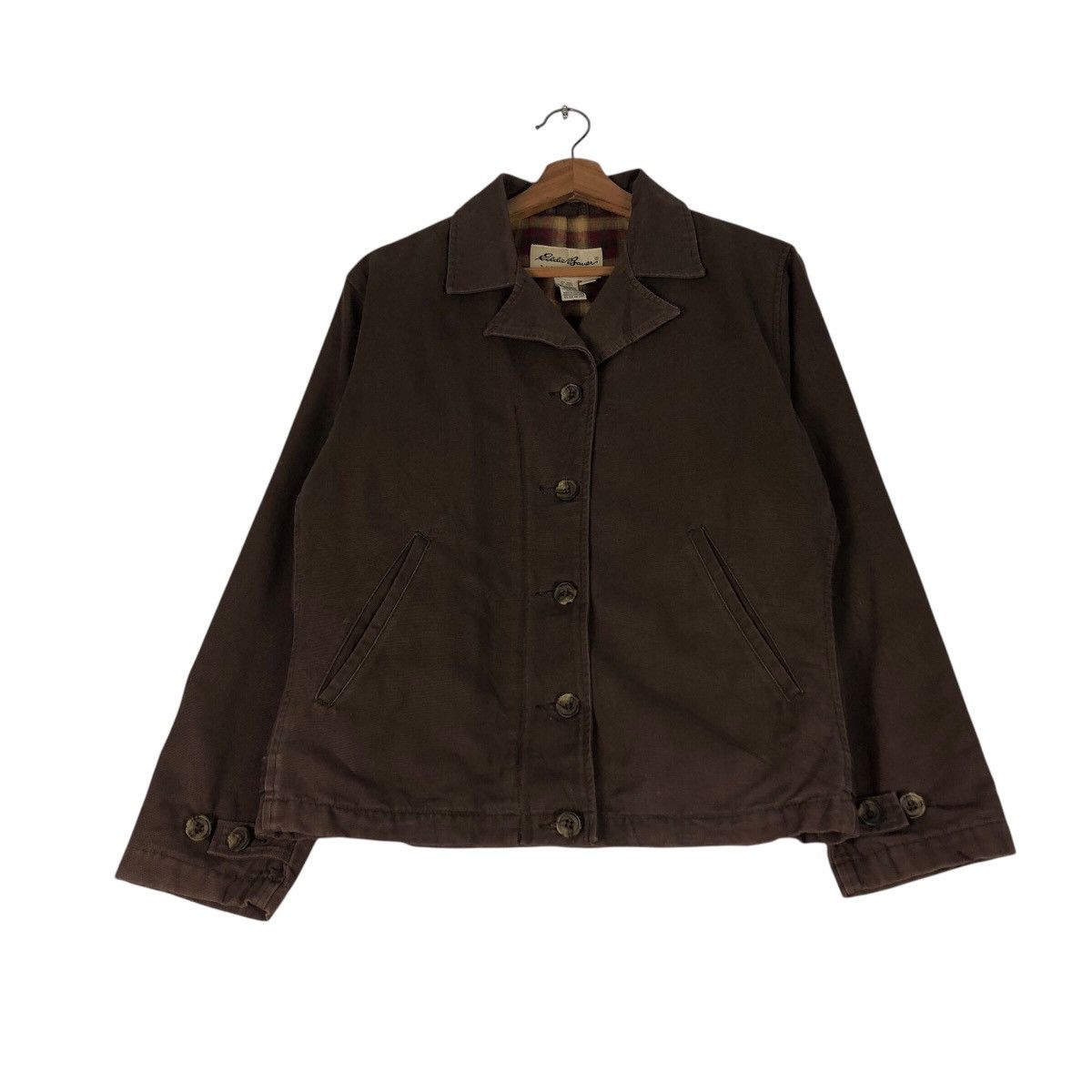 Japanese Brand Vintage Eddie Bauer Blanket Liner Coat Canvas Ranchwear Size US XS / EU 42 / 0 - 3 Thumbnail