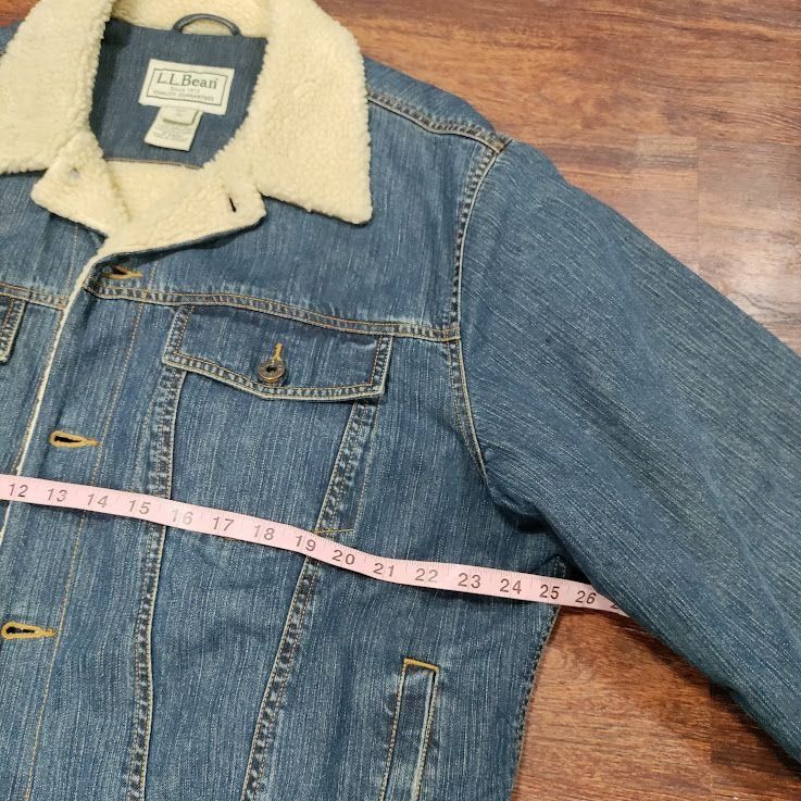 Vintage L.L. Bean Utility Prarie Long Sleeve Button Front Trucker Ja Size US L / EU 52-54 / 3 - 10 Thumbnail