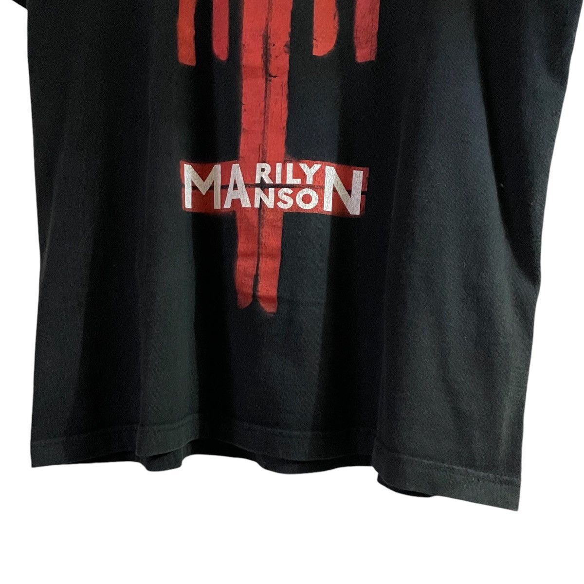 Band Tees Vintage Y2K Shoot Tag Marily Manson Band Tshirt Size US M / EU 48-50 / 2 - 4 Thumbnail