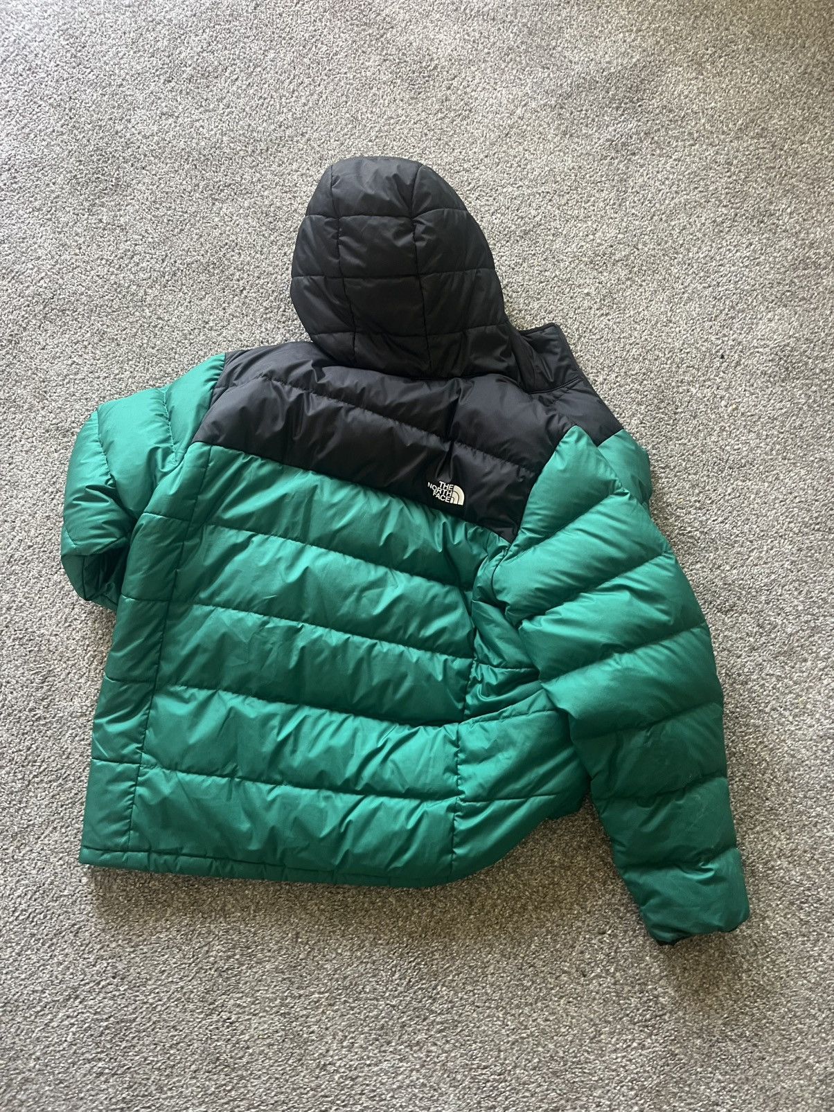 The North Face Green and black North face puffer Size US XL / EU 56 / 4 - 2 Thumbnail