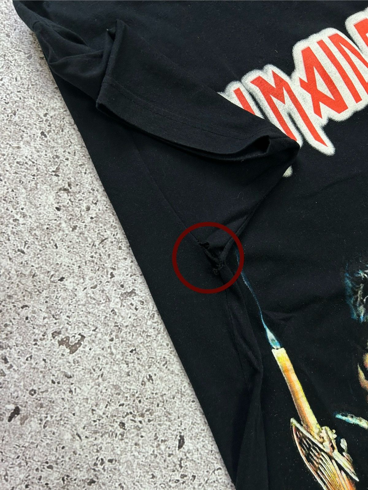 Band Tees × Vintage Vintage 90’s Iron Maiden Fuck Rock Band T-Shirt Y2K HYPE Size US XL / EU 56 / 4 - 8 Thumbnail