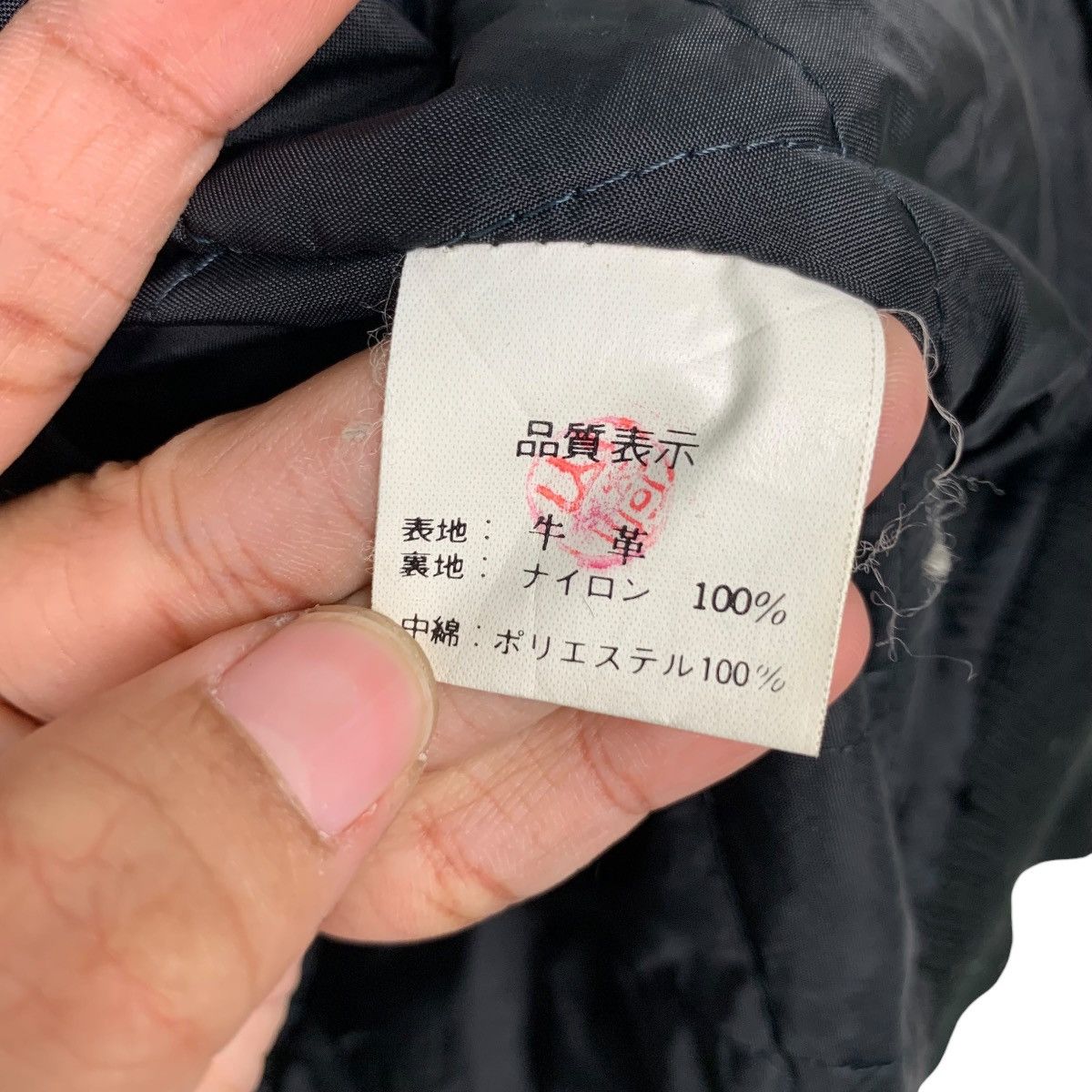 Japanese Brand FRAISBRANCHE Cowhide Black Suede Leather Jacket #1941-C84 Size US M / EU 48-50 / 2 - 16 Thumbnail