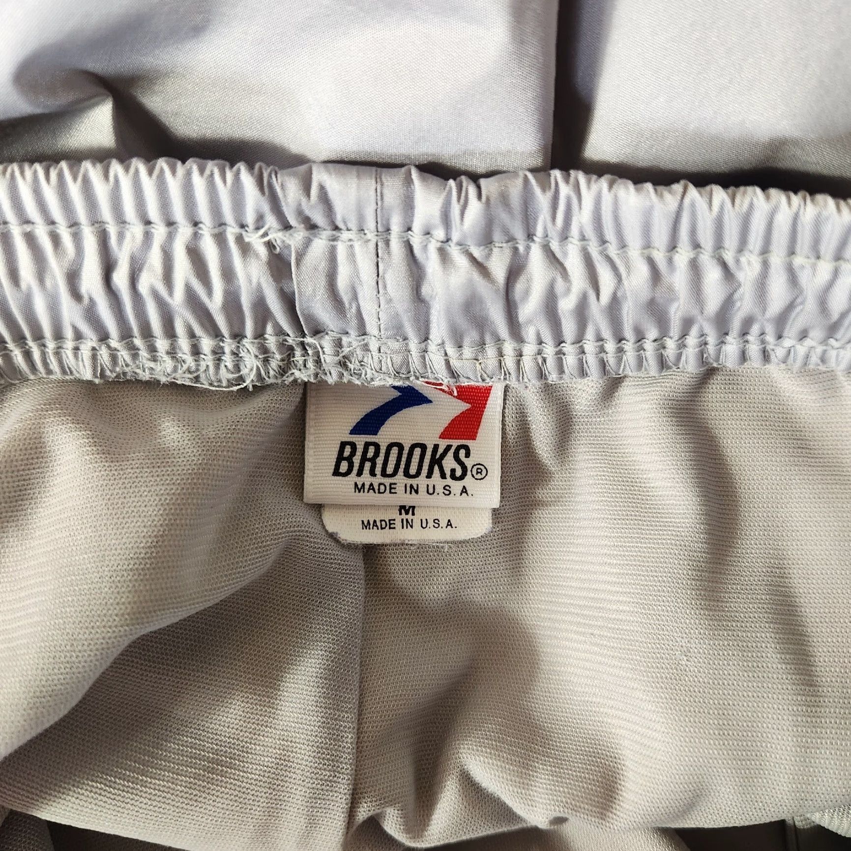 Brooks Brooks Womens Elastic Waist Zip Ankle Gray Windbreaker Pants M Size 32" / US 10 / IT 46 - 5 Thumbnail