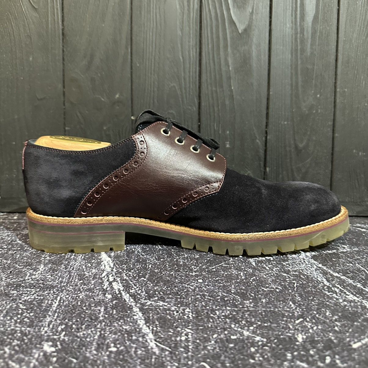 Louis Vuitton LOUIS VUITTON - Men’s Suede/Leather Derby Shoes Size 8 Size US 8 / EU 41 - 10 Thumbnail