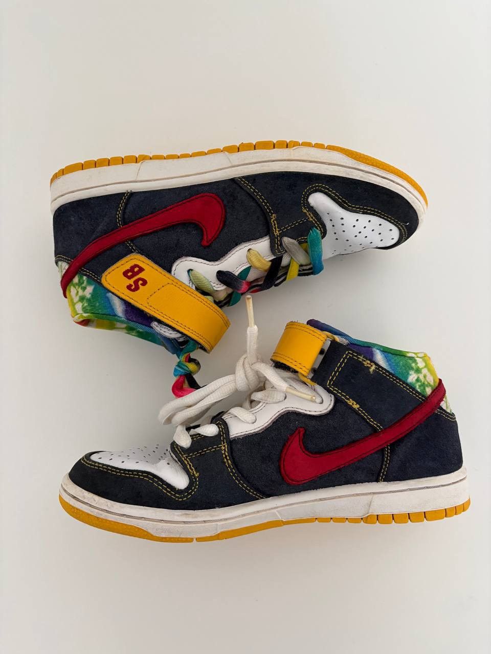 Nike Nike SB Dunk Mid Tie Dye Size US 5.5 / EU 38 - 4 Thumbnail
