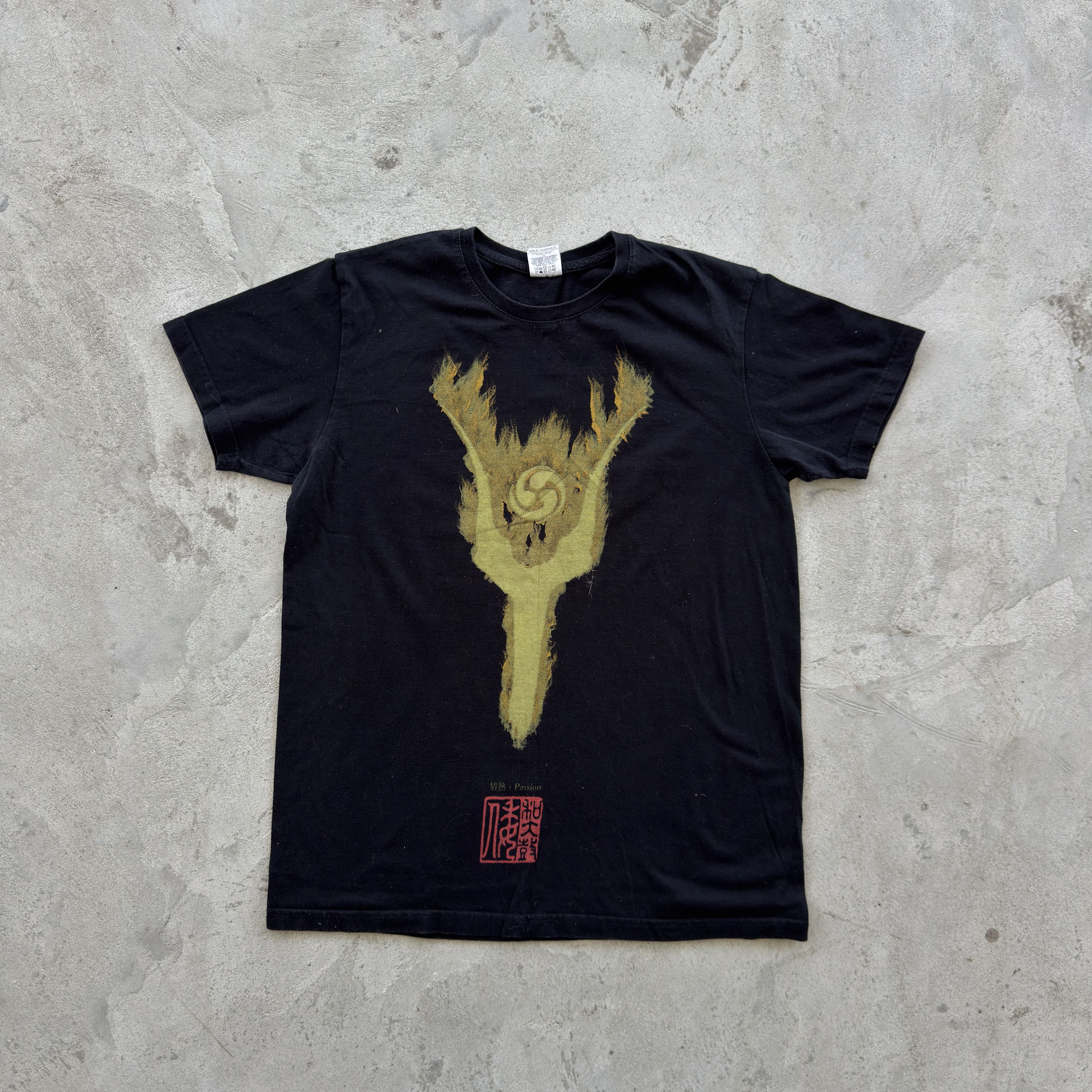 Vintage B&C Yamato Drummer Japanese Kanji Graphic Tee Size M Size US M / EU 48-50 / 2 - 1 Thumbnail