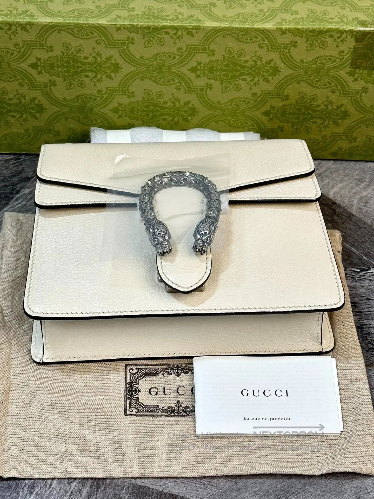 Gucci Gucci Small White Leather Dionysus. Size ONE SIZE - 4 Thumbnail