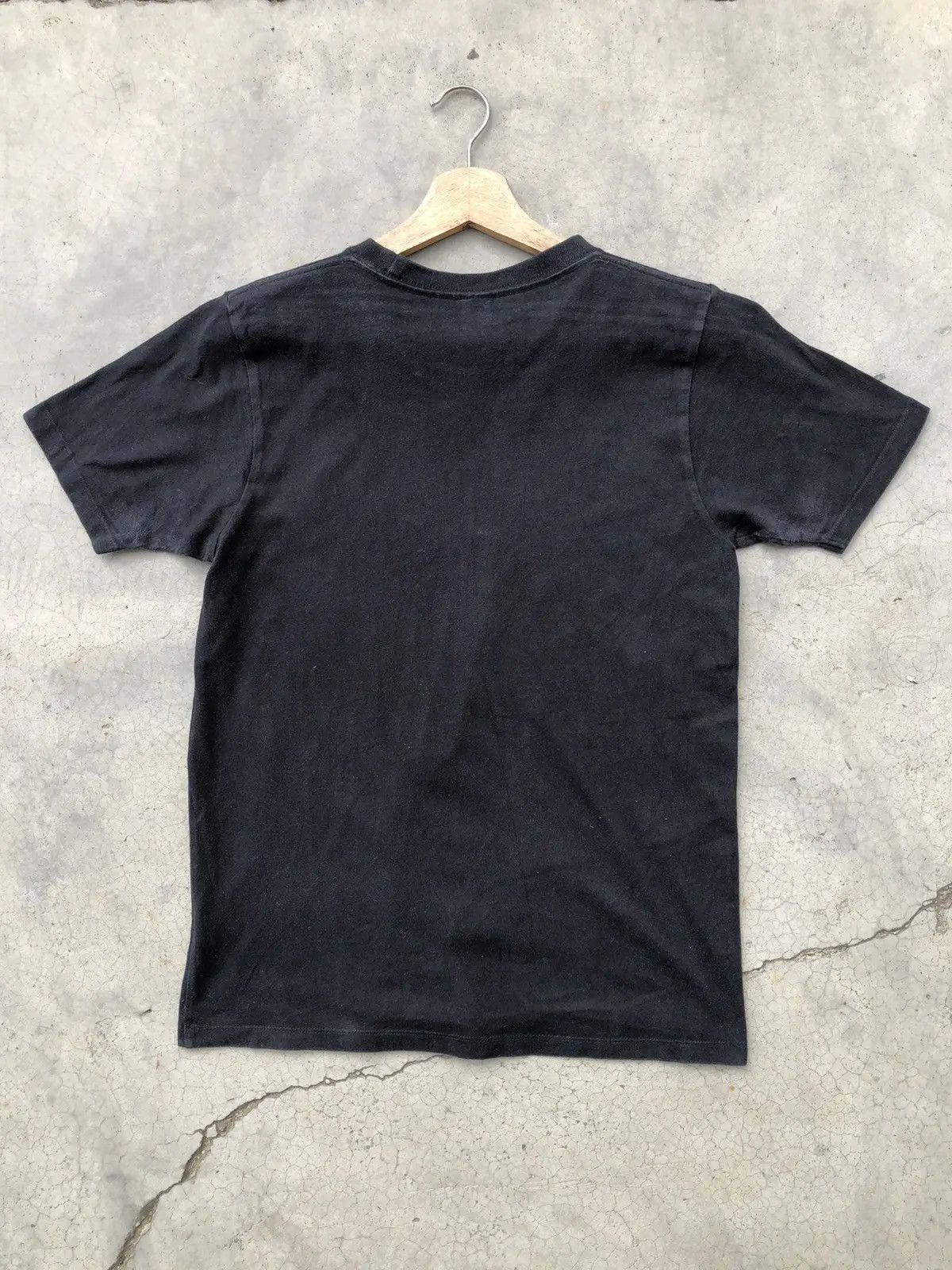 Japanese Brand Faded Black Skeleton/Skull Punk Short Sleeve Shirt Size US S / EU 44-46 / 1 - 12 Thumbnail