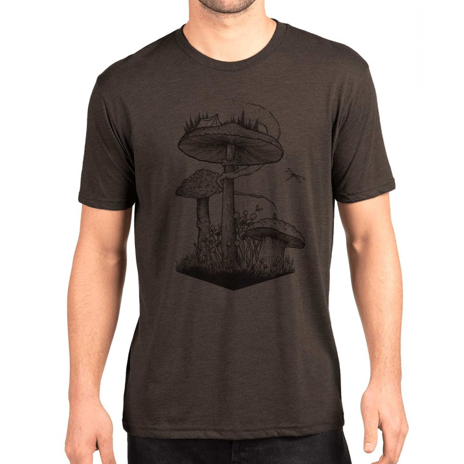 Designer × Vintage Mushroom T-Shirt for Men Size US M / EU 48-50 / 2 - 3 Thumbnail