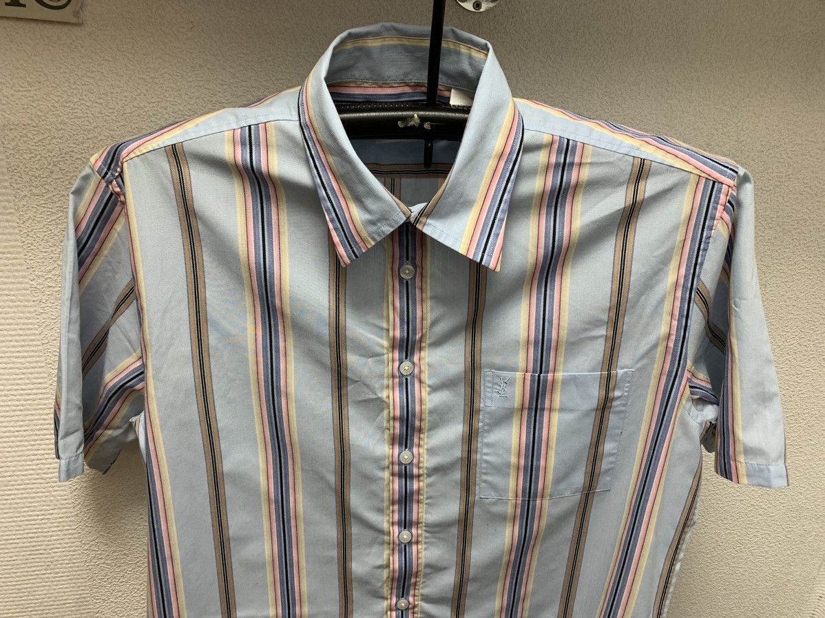Yves Saint Laurent Yves Saint Laurent YSL shirt L sz Size US L / EU 52-54 / 3 - 2 Thumbnail