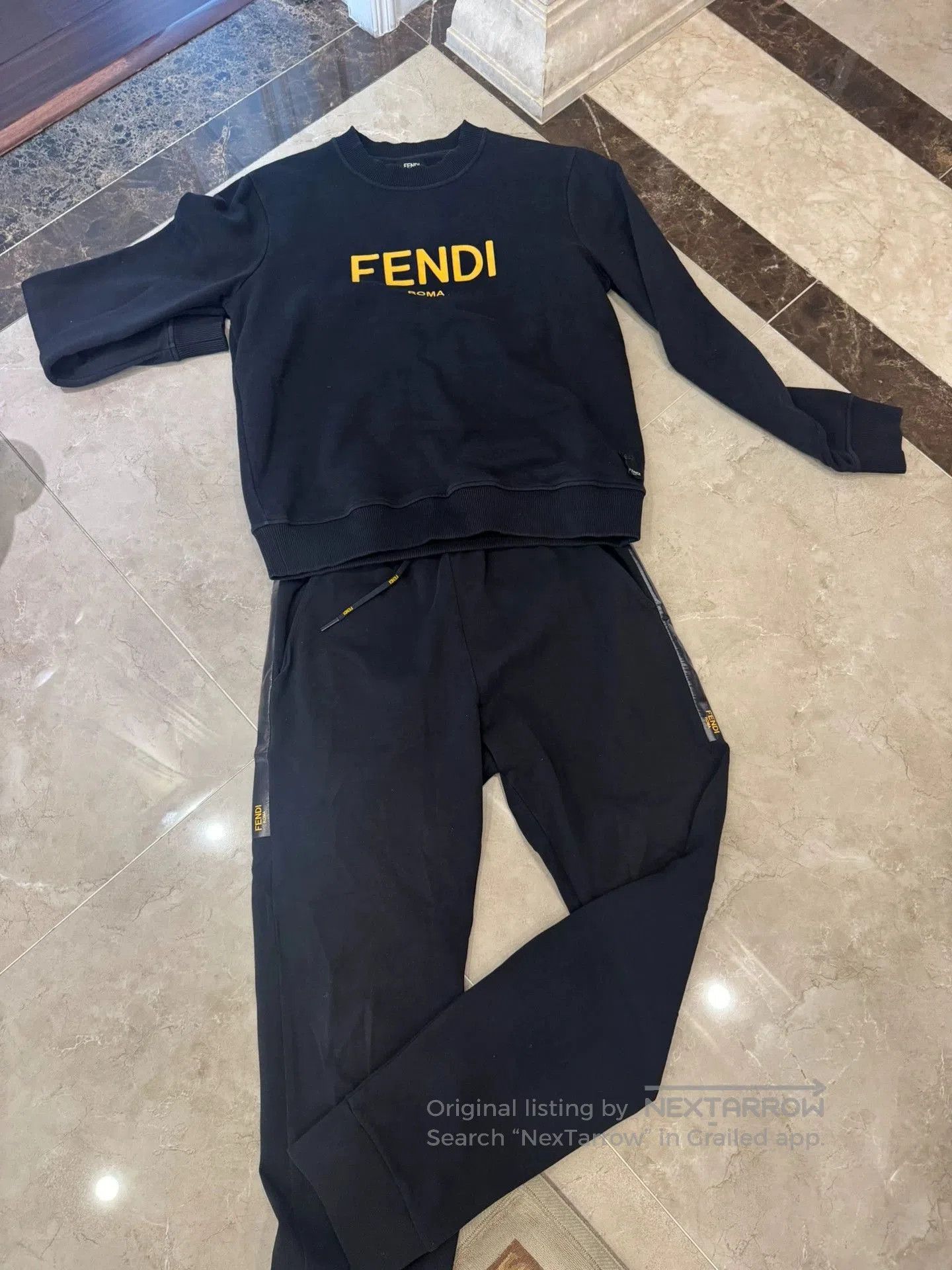 Fendi fendi sweatshirt and pants set size 46. Size US S / EU 44-46 / 1 - 5 Thumbnail