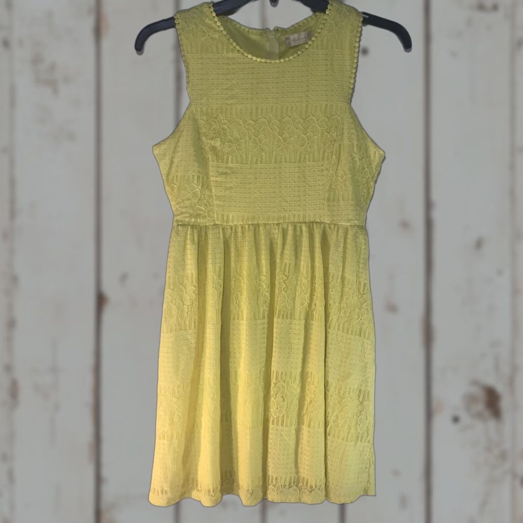 Vintage VINTAGE Altar’d State Women’s Knee Length Floral Dress Sleeveless Summer Spring Bohemian 90s Size L Yellow Size L / US 10 / IT 46 - 1 Thumbnail