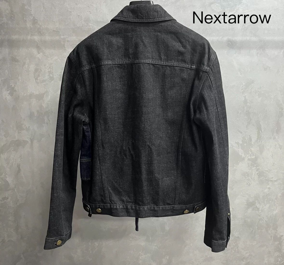 Louis Vuitton Louis Vuitton's latest black bow color blocked denim jacket Size US M / EU 48-50 / 2 - 2 Thumbnail