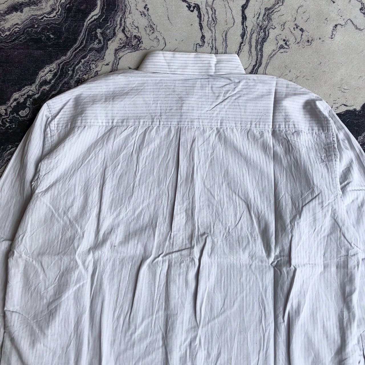 Yves Saint Laurent Vintage 90s Yves Saint Laurent Striped Shirt Size US XL / EU 56 / 4 - 5 Thumbnail