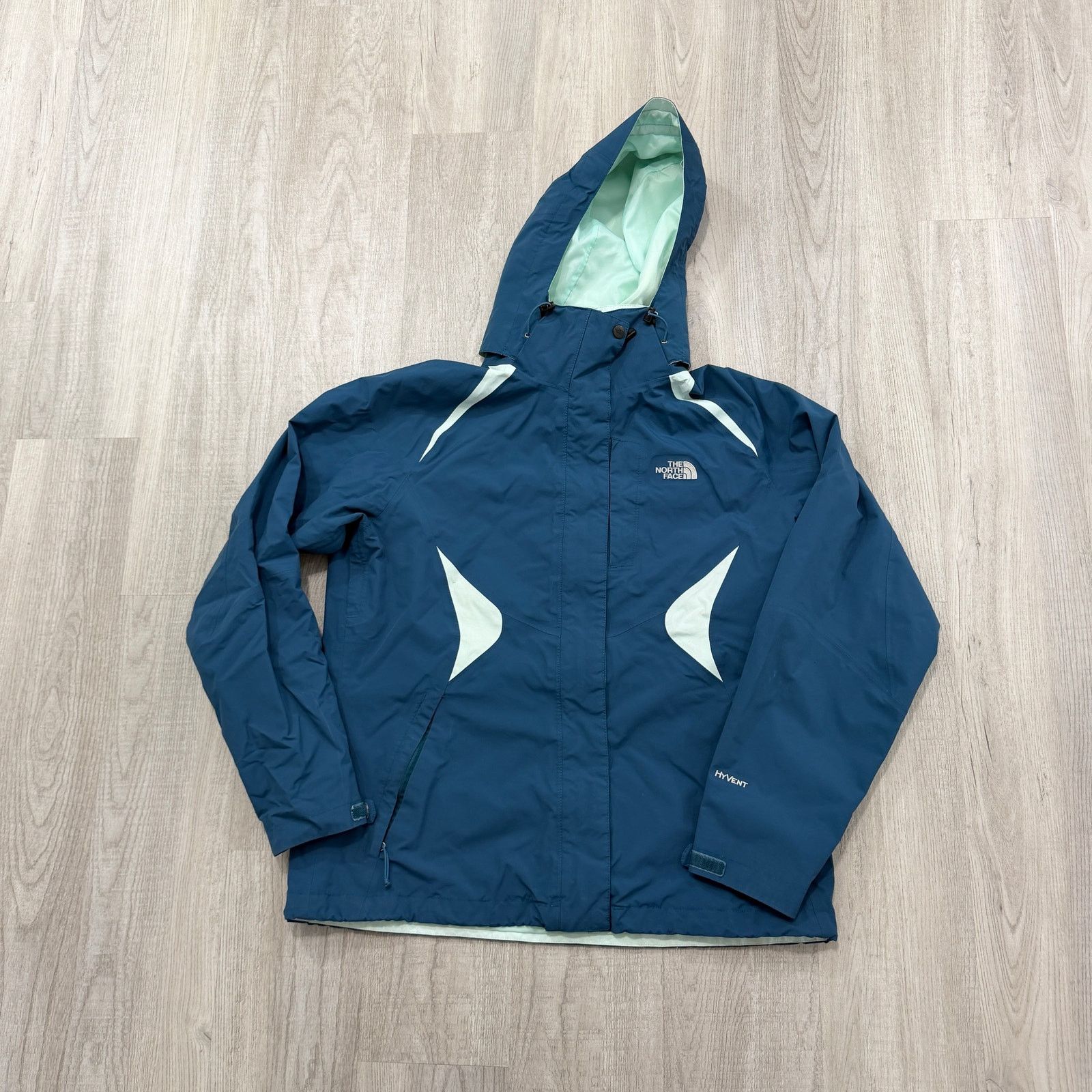 The North Face The North Face HyVent Mountain Jacket Women's Large Blue Size L / US 10 / IT 46 - 1 Thumbnail