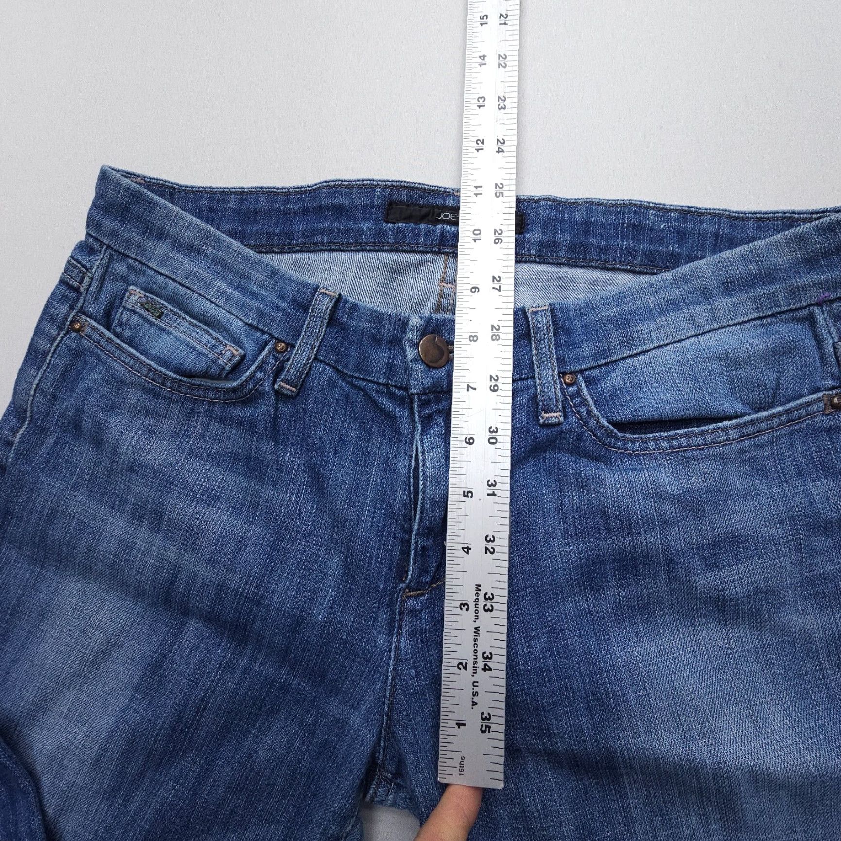 Vintage Joe's Jeans Provocateur Low Rise Bootcut Size 30 Dark Wash Y2K Boho 2000s 30"ins" Size 30" / US 8 / IT 44 - 5 Thumbnail