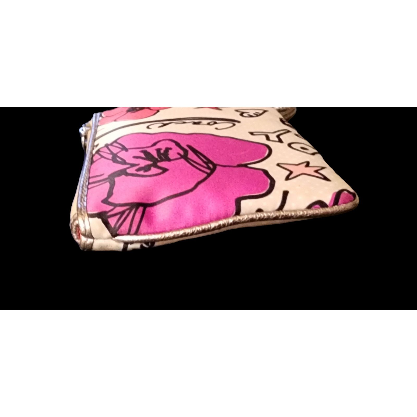 Coach Limited Edition COACH Poppy Kyra Wristlet Pink Floral Size ONE SIZE - 7 Thumbnail