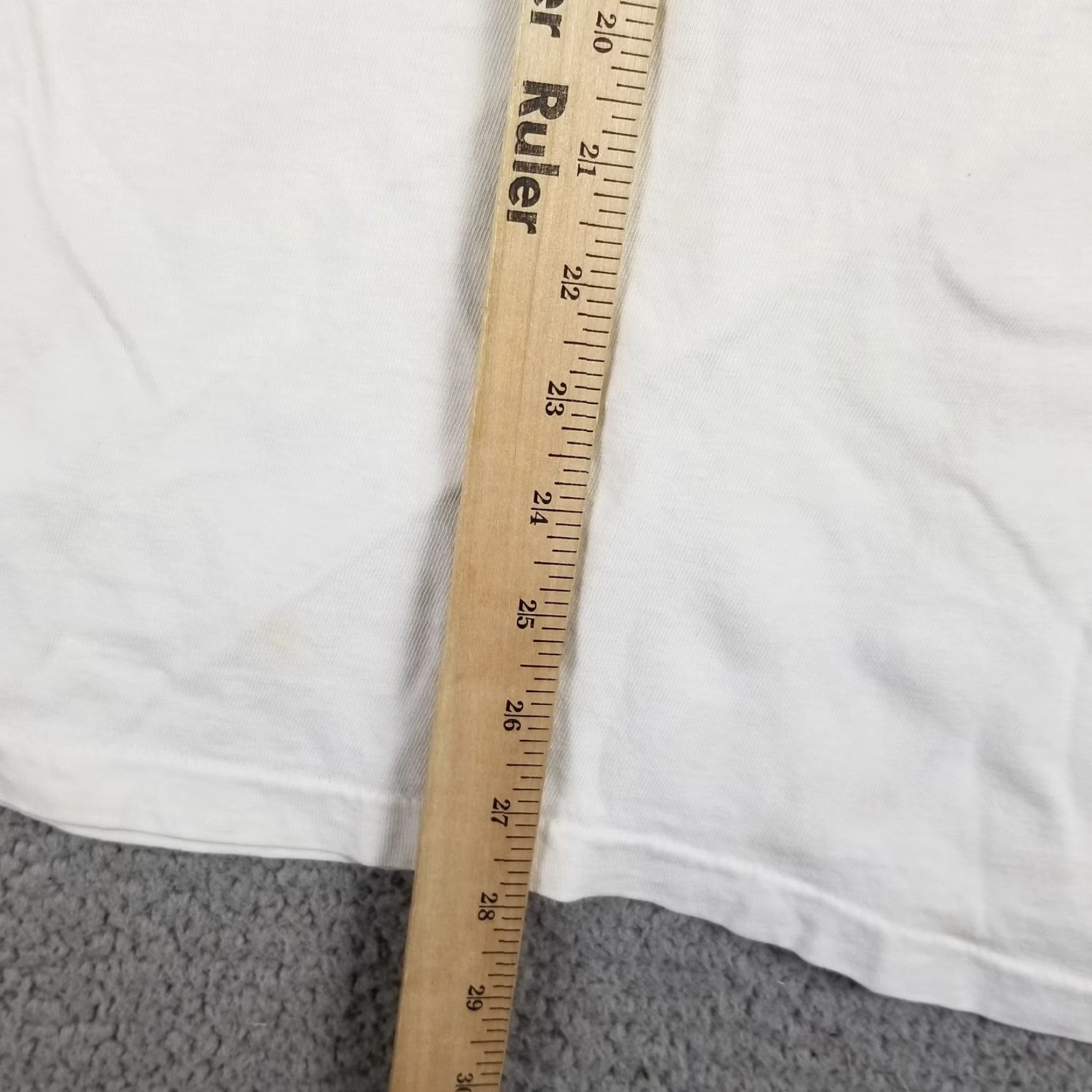 Alife Vintage 90s Unisex Adult T-Shirt White Short Sleeve Crew Neck Regular Fit Retro Nature Bird Moon Hippie USA Medium Size US M / EU 48-50 / 2 - 6 Thumbnail