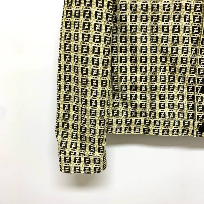 Fendi Fendi AllOver Print Jacket Coat Size 52 Size US L / EU 52-54 / 3 - 7 Thumbnail
