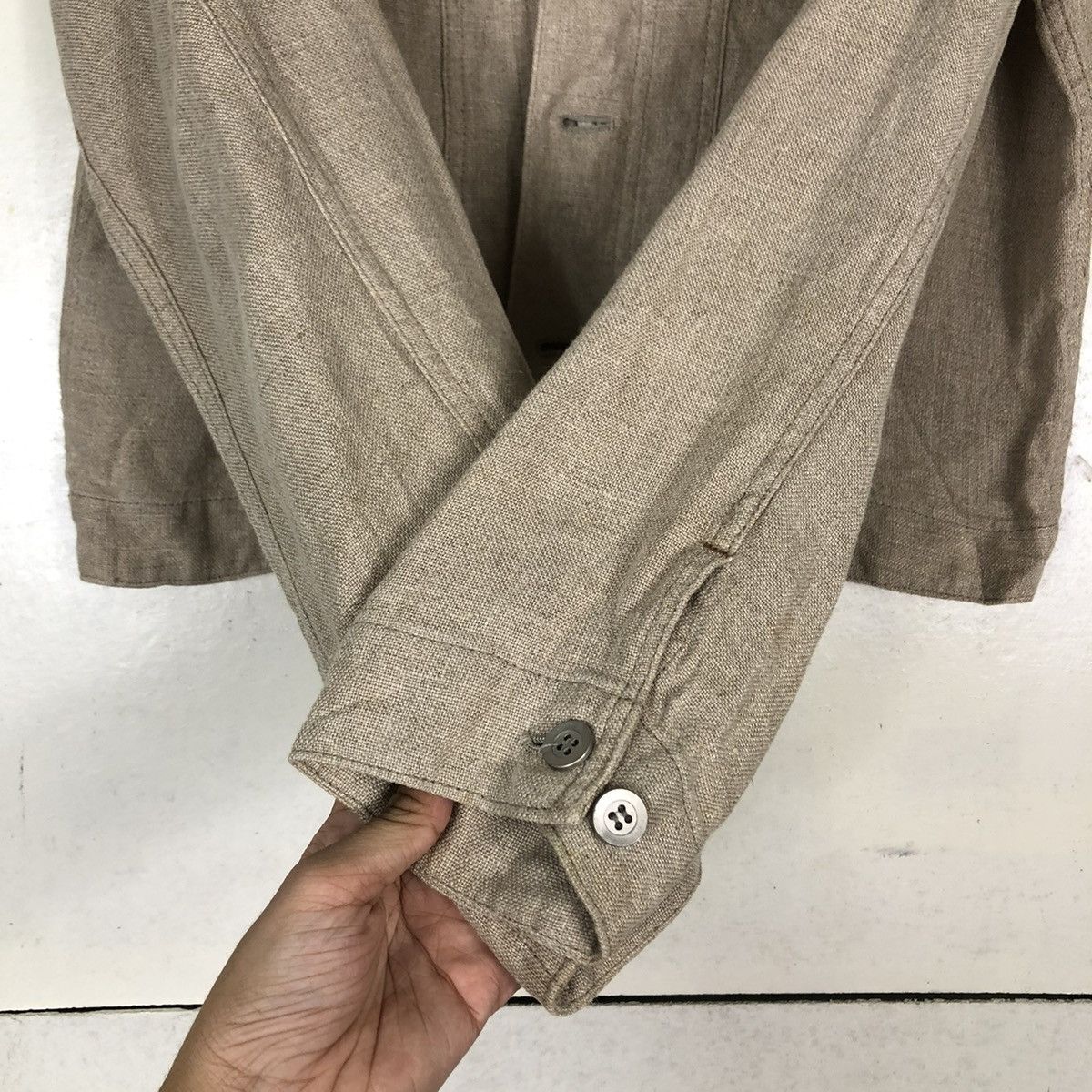 Hysteric Glamour 🔥CROPPED BIKER JACKET PERSON’S MADE IN JAPAN ISSEY MIYAKE Size US S / EU 44-46 / 1 - 15 Thumbnail