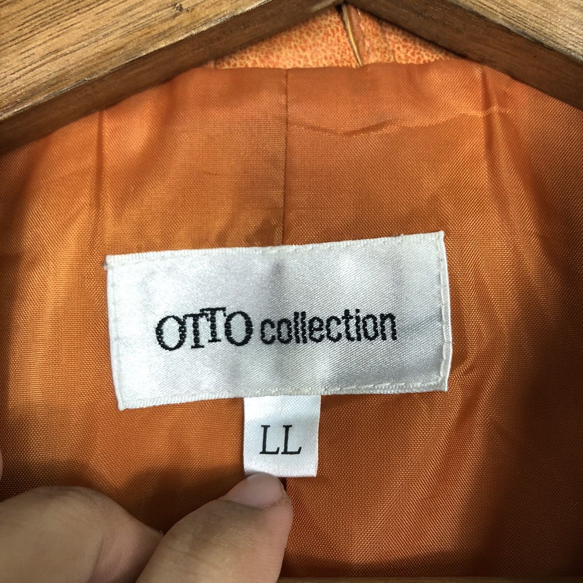 Vintage 📌Vintage Leather Jacket Otto Collection Issey Miyake Size US L / EU 52-54 / 3 - 18 Thumbnail