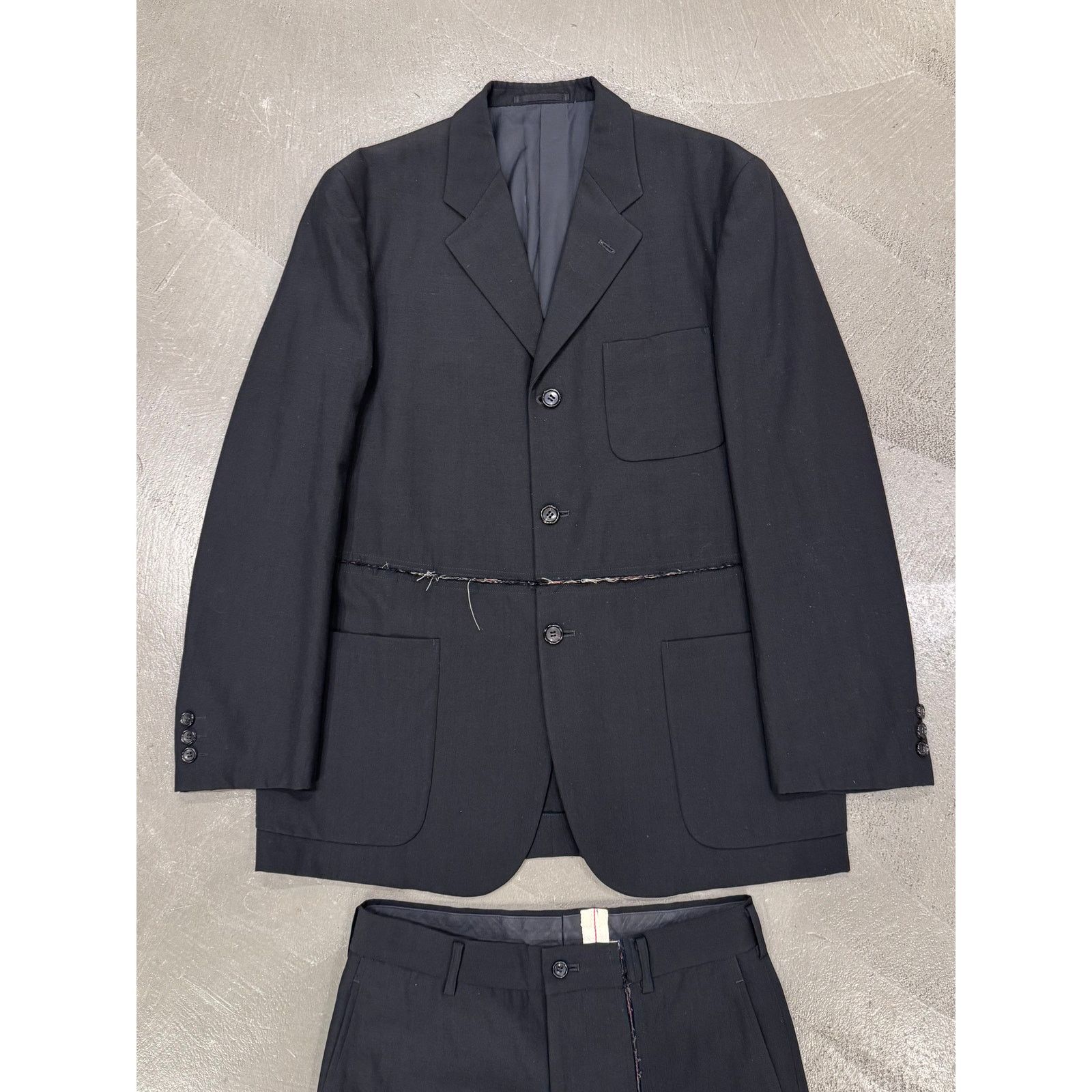 Comme des Garcons A/W2000 Comme des Garçons distressed stripe set Size US M / EU 48-50 / 2 - 3 Thumbnail