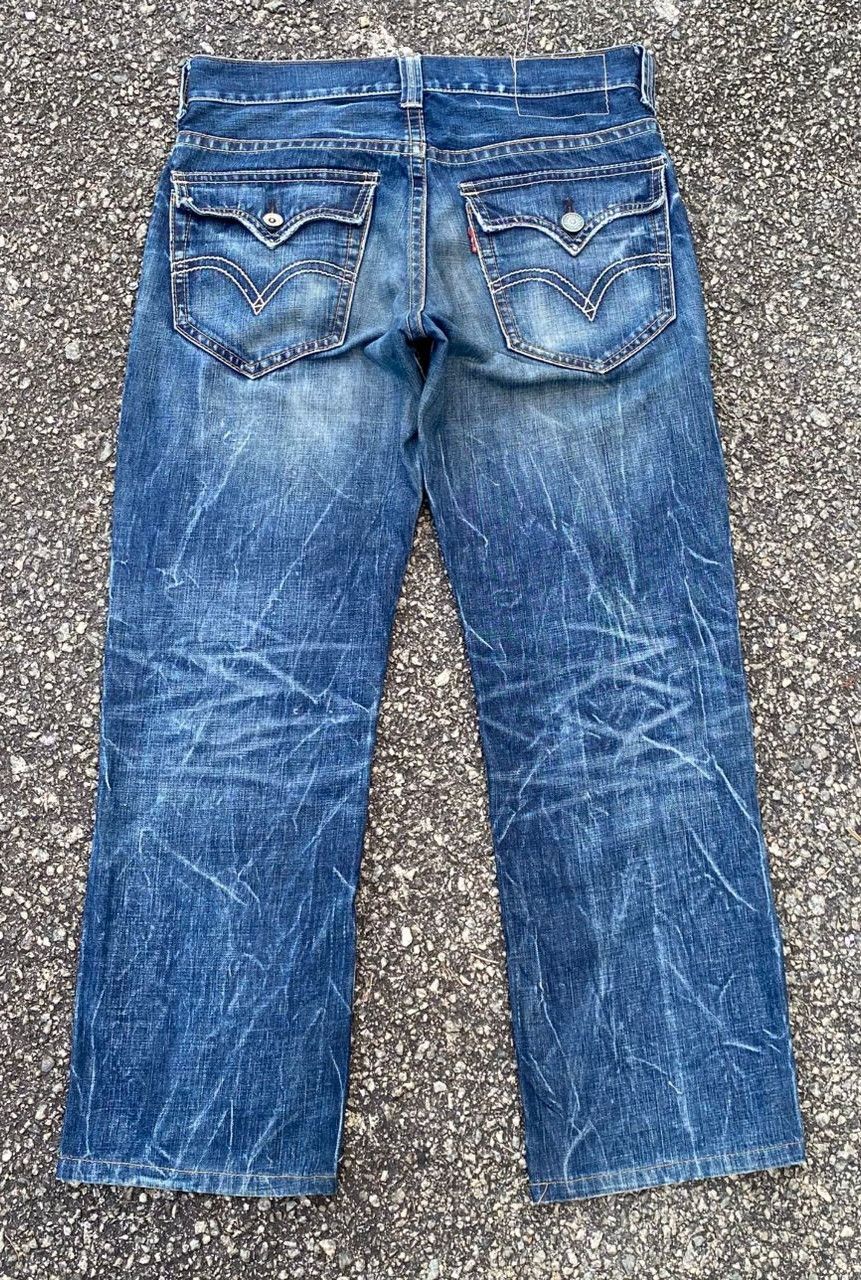 Levi's Vintage Levis Distressed Denim Kurt Cobain Style Size US 32 / EU 48 - 2 Thumbnail