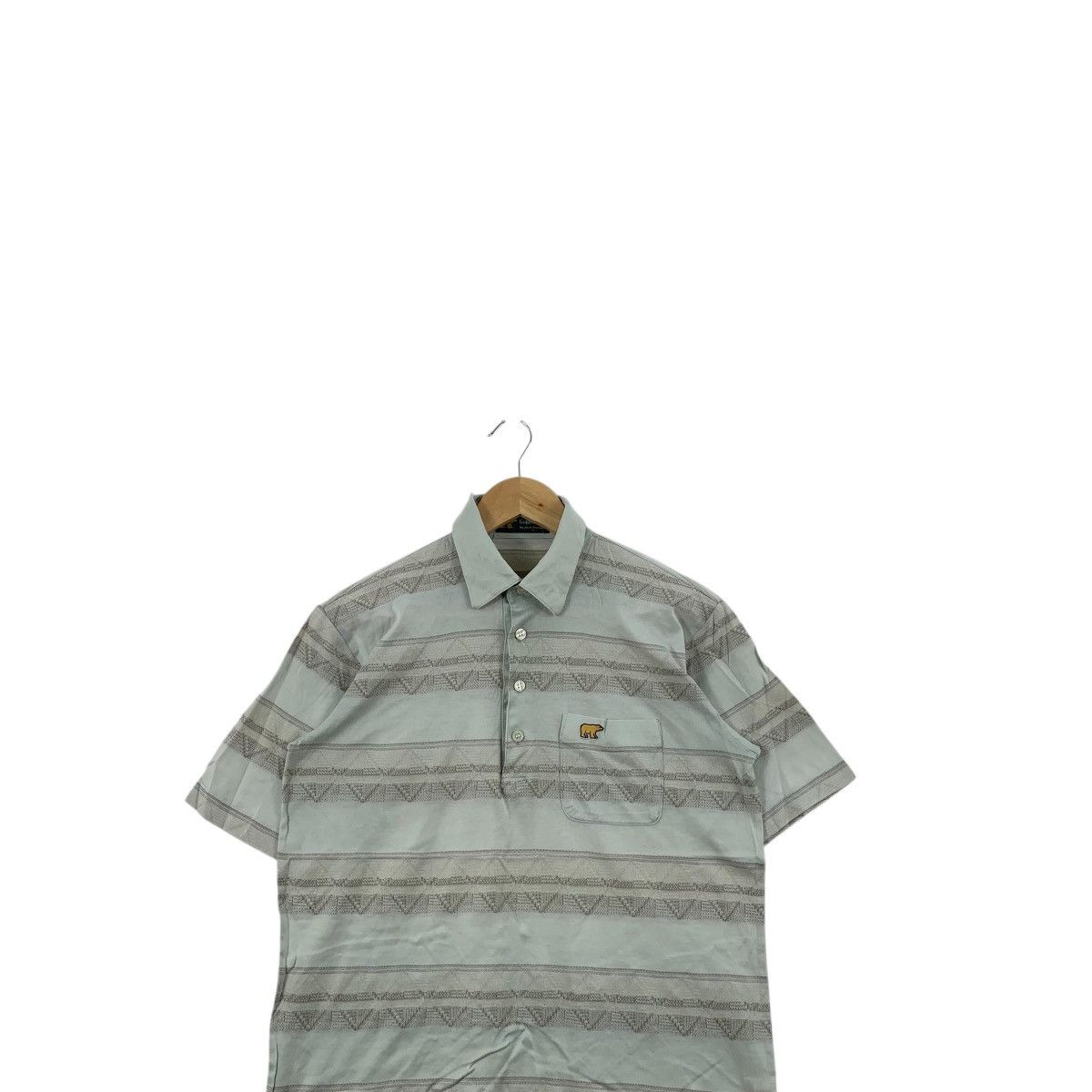 Golden Bear Vintage GOLDEN BEAR USA Jack Nicklaus Golf Aztec Polo Tee Size US M / EU 48-50 / 2 - 2 Thumbnail