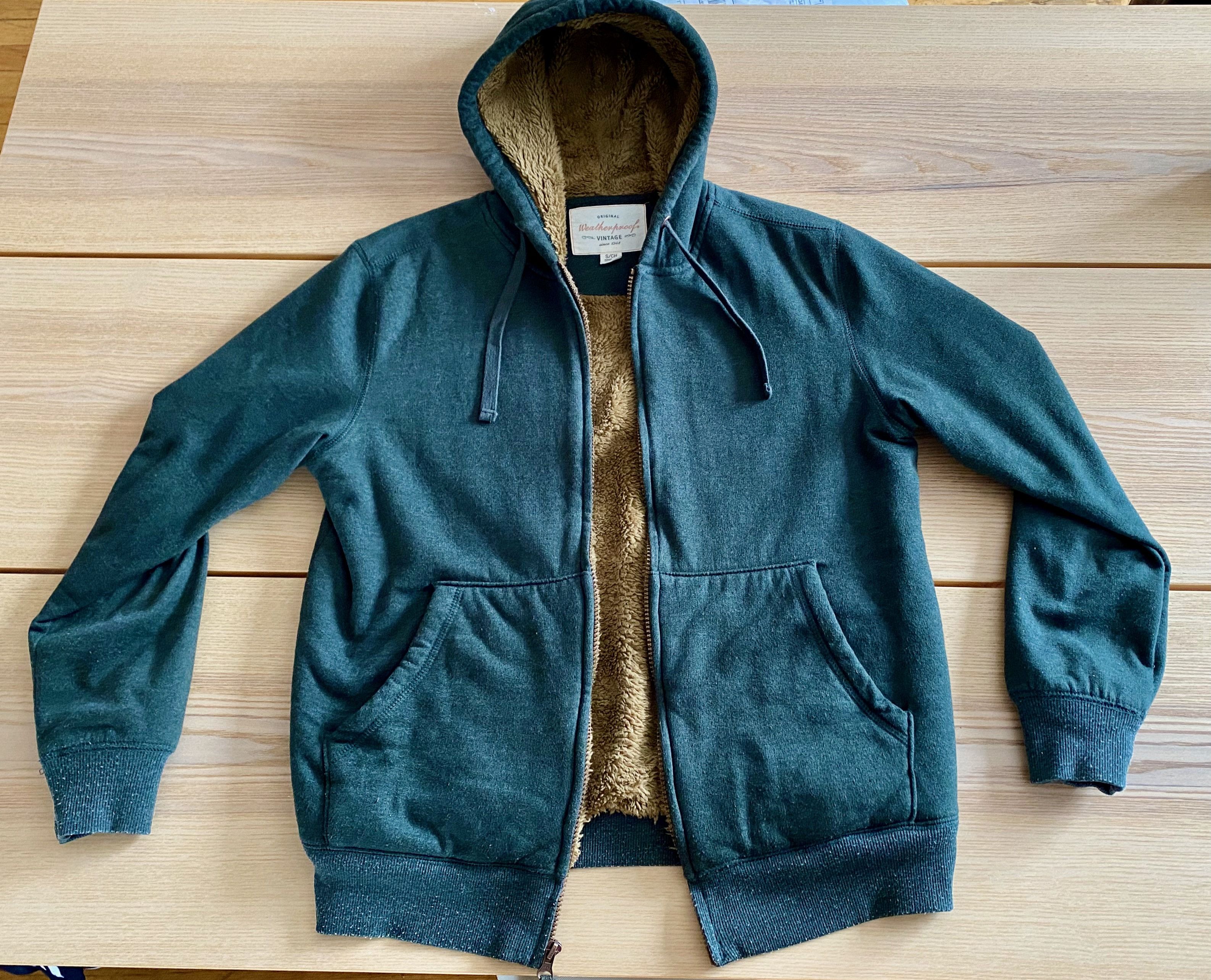 Weatherproof Green Fur Hoodie from Weatherproof Size US S / EU 44-46 / 1 - 2 Thumbnail