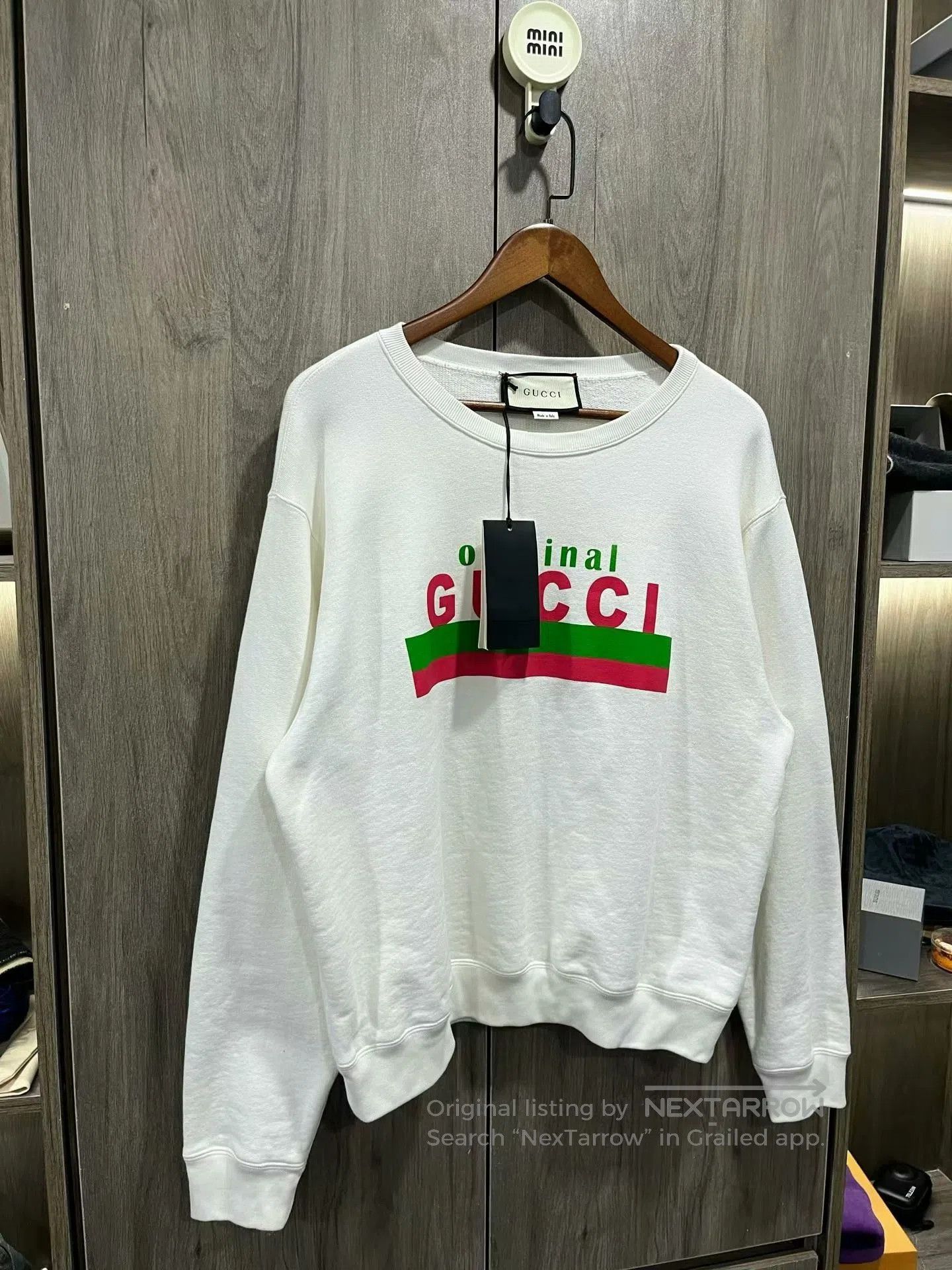 Gucci gucci red green striped sweatshirt size small. Size US S / EU 44-46 / 1 - 2 Thumbnail