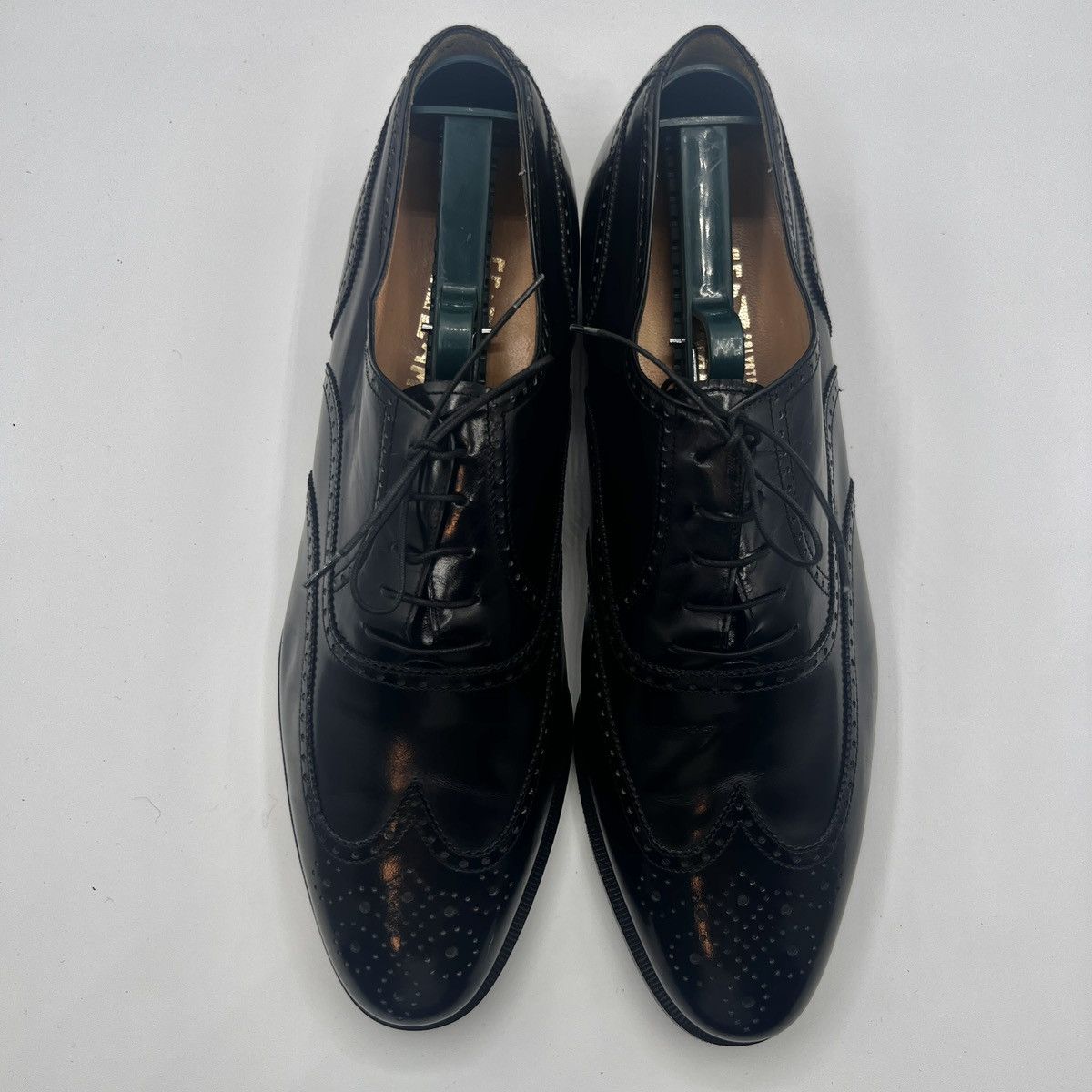 Salvatore Ferragamo Salvatore Ferragamo Oxford Wingtip Brogue Shoe 11C Size US 11 / EU 44 - 3 Thumbnail