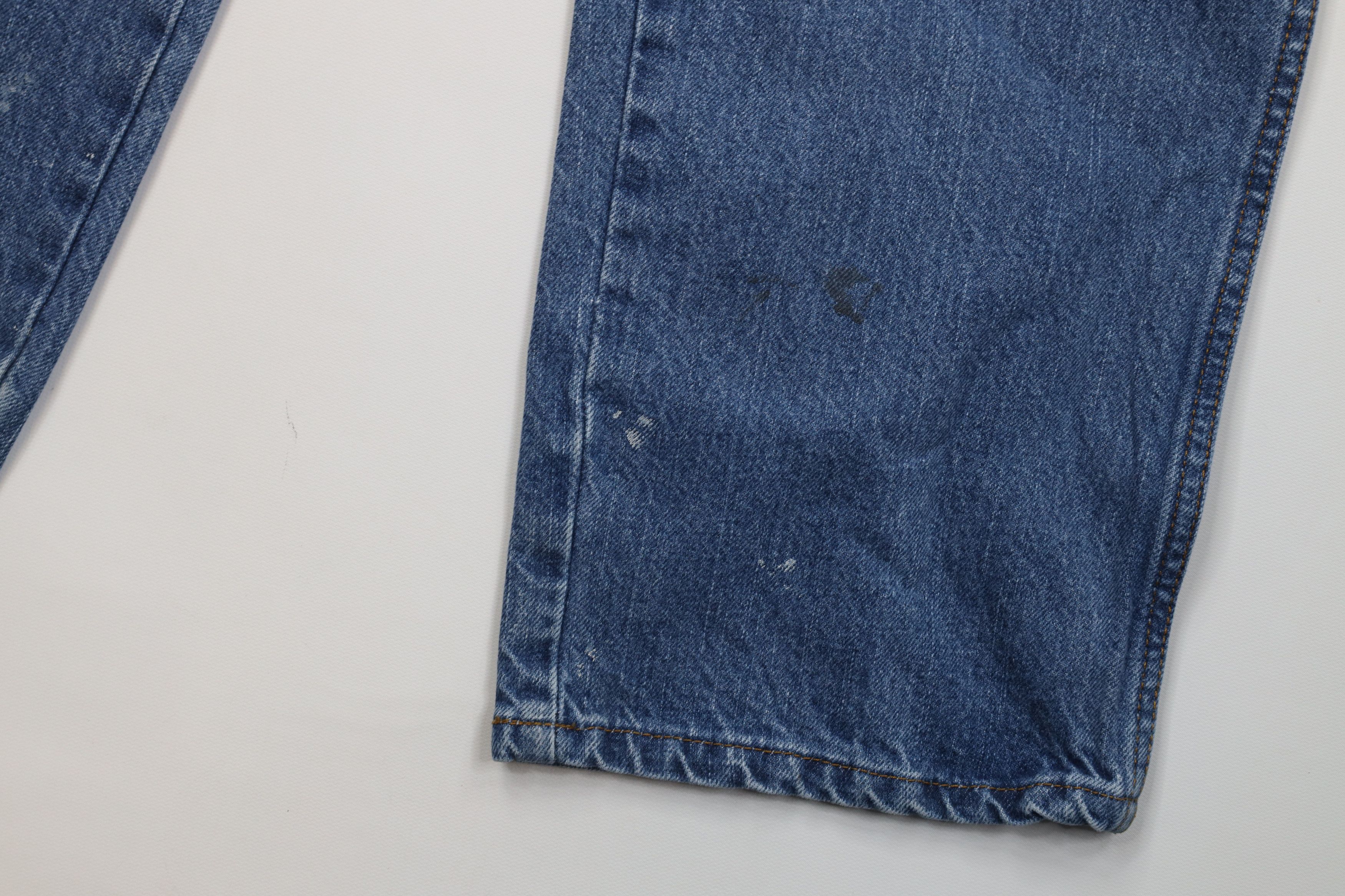 Dickies Vintage Y2K Dickies Relaxed Fit Wide Leg Denim Jeans Blue Size US 34 / EU 50 - 7 Thumbnail