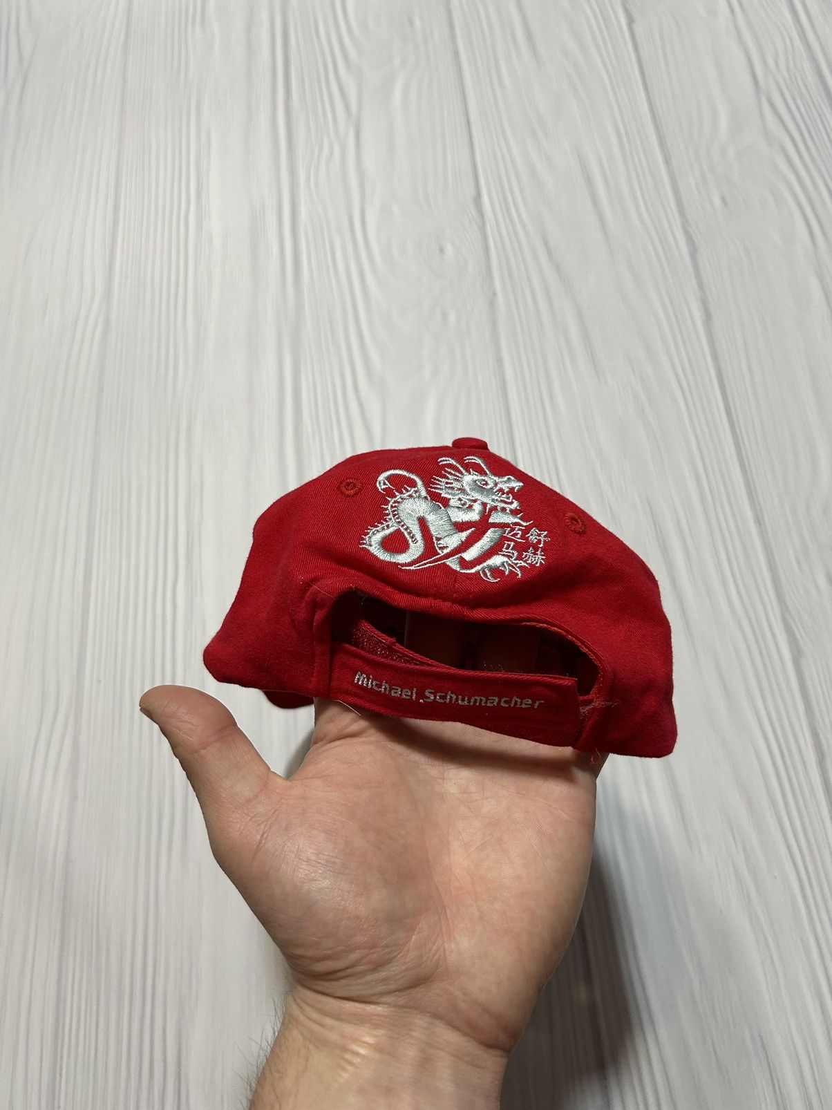 Ferrari Michael Schumacher 2004 F1 Champion Ferrari Vintage Hat Cap Size ONE SIZE - 4 Thumbnail