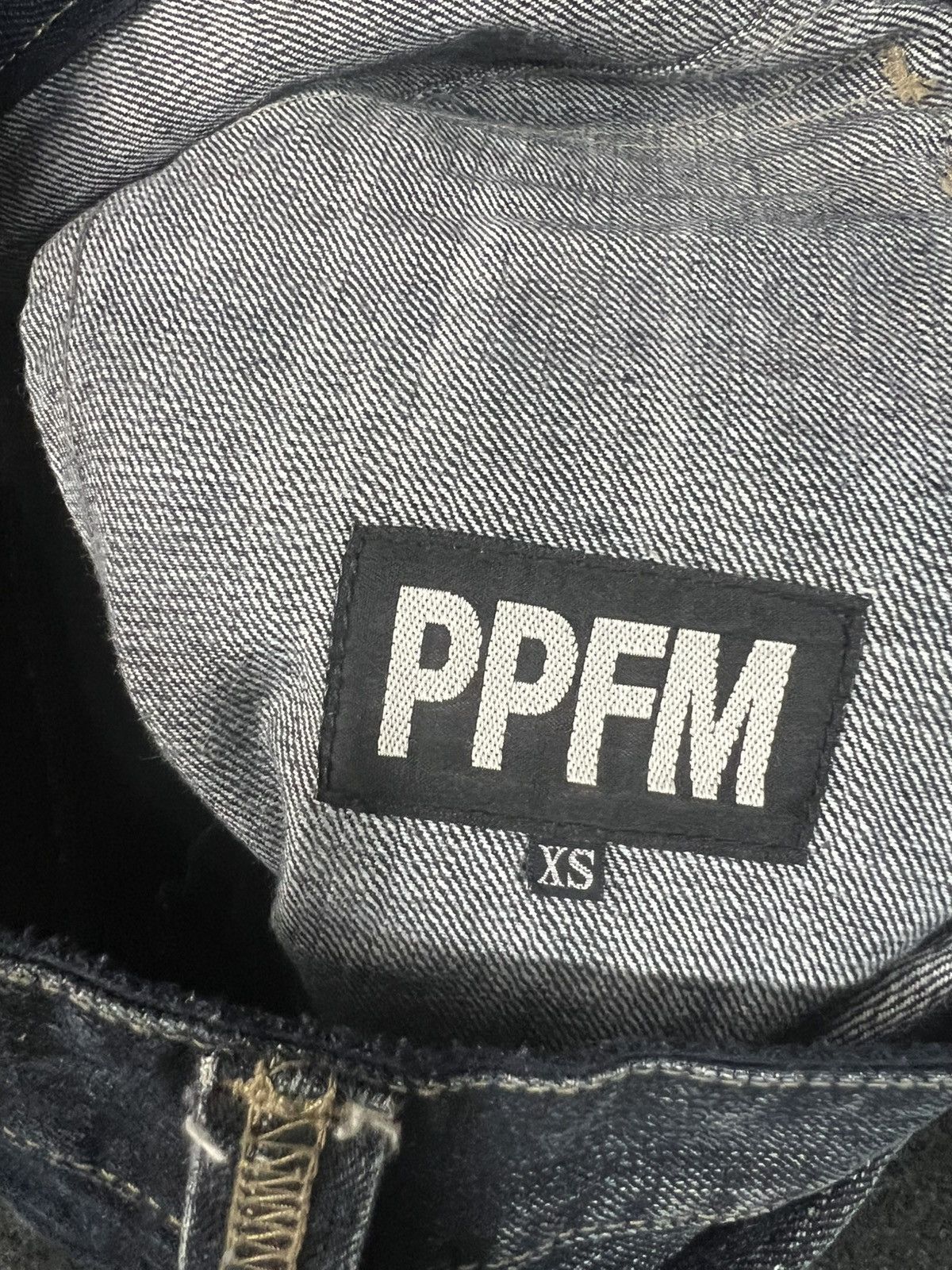 PPFM PPFM Punk Double Zip Bondage Jeans Distressed LGB Size US 31 - 5 Thumbnail