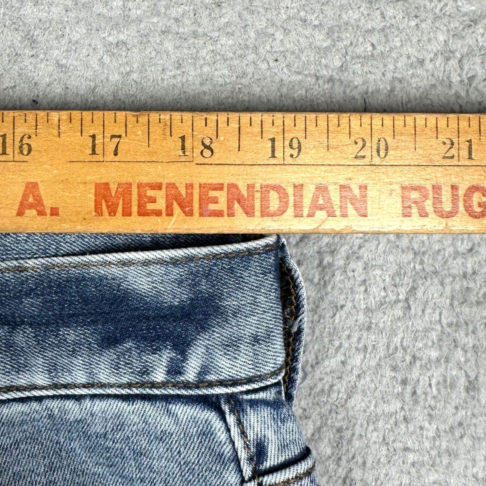 Banana Republic Banana Republic Travel Jean Slim Fit Mens 38X32 Blue Denim Stretch Acid Wash Five-Pocket Casual Everyday All Season Mens Size US 38 / EU 54 - 6 Thumbnail