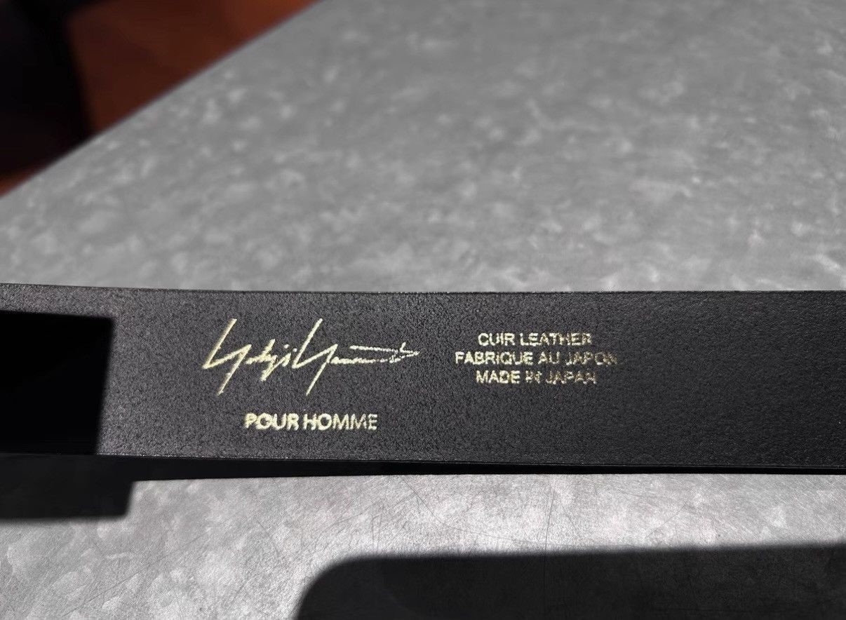 Yohji Yamamoto Yohji Yamamoto mainline belt Size 46 - 3 Thumbnail