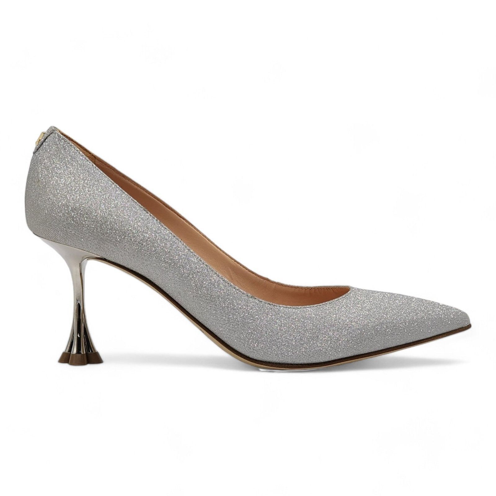 Louis Vuitton Blossom Pumps Glitter in Silver 35.5 5.5 NWB Size US 5.5 / IT 35.5 - 3 Thumbnail