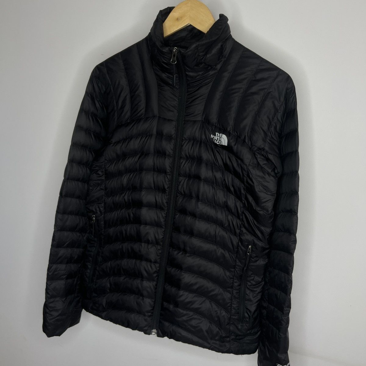 The North Face × Vintage THE NORTH FACE NUPTSE 700 PRO BLACK DOWN PUFFER JACKET Size M / US 6-8 / IT 42-44 - 3 Thumbnail