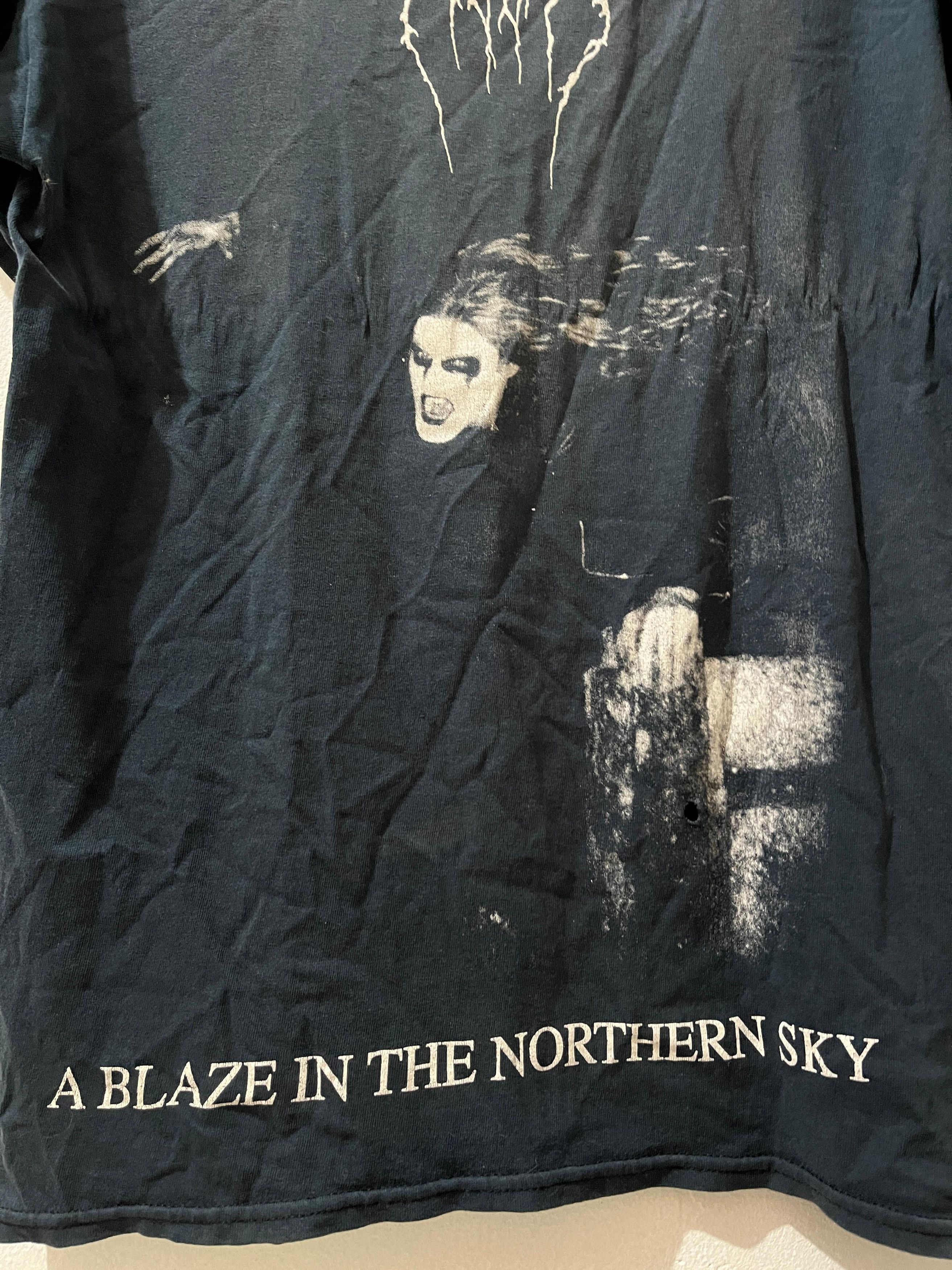 Band Tees vintage Darkthrone A blaze in the northern sky Size US M / EU 48-50 / 2 - 4 Thumbnail