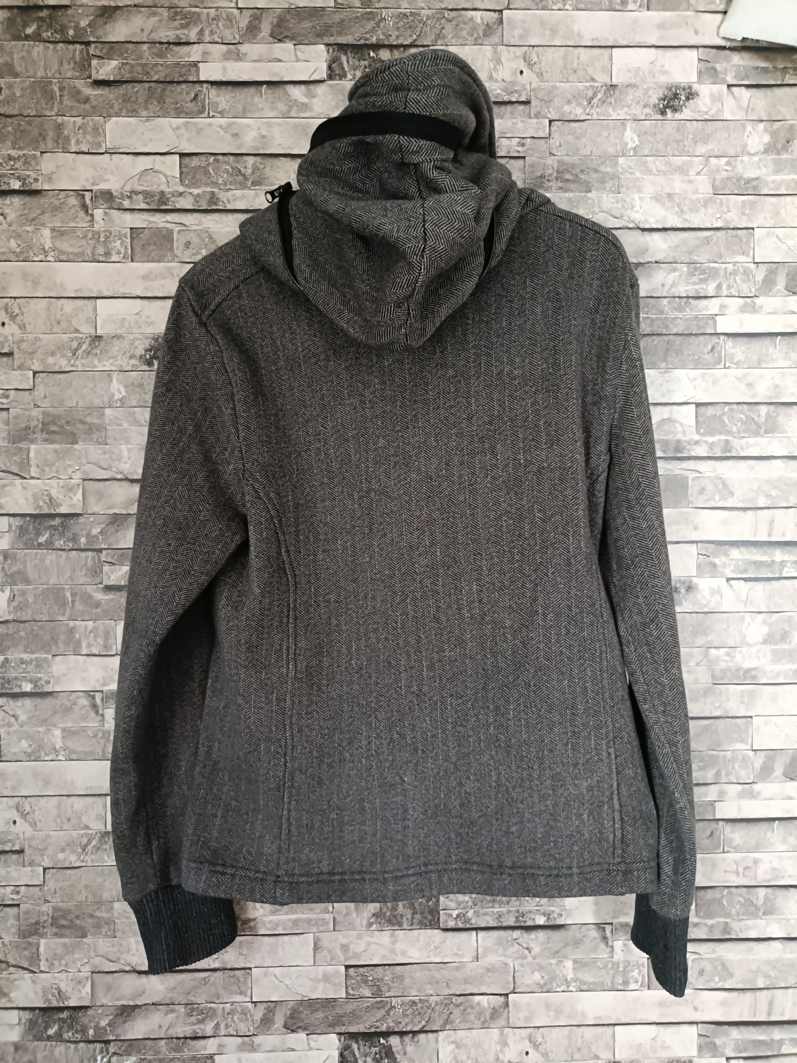 Japanese Brand Assymetrical zipper with adjustable hoodie visual kei Size US L / EU 52-54 / 3 - 4 Thumbnail