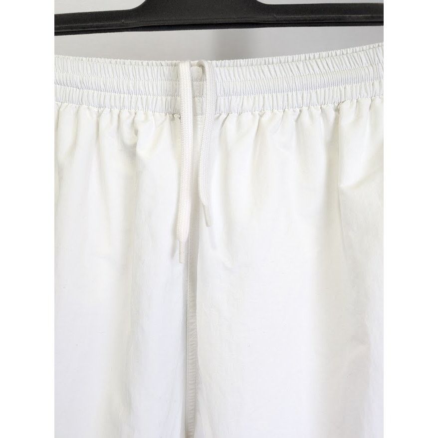 Balenciaga o1rshd1 Light Track Nylon Tracksuit Pants in White Size US 32 / EU 48 - 8 Thumbnail
