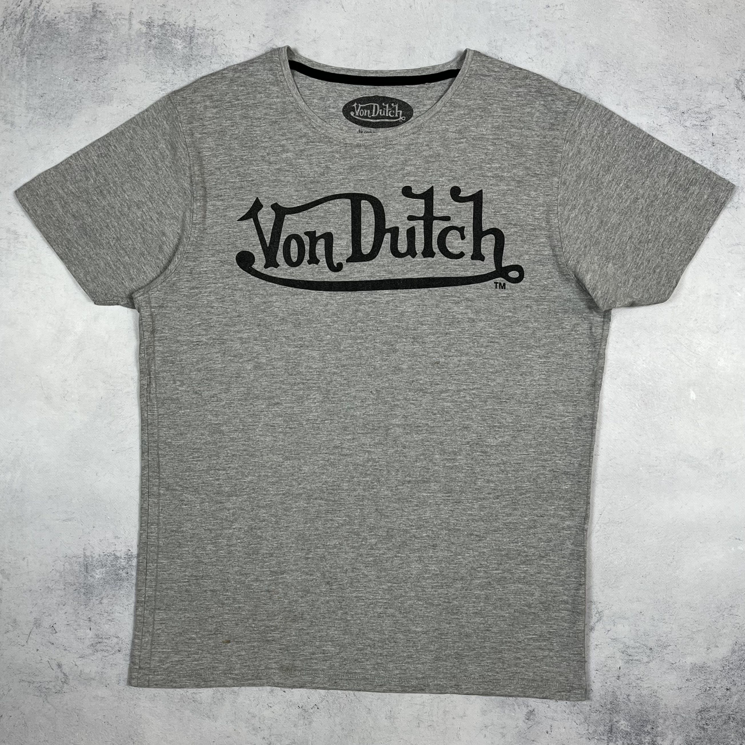 Von Dutch Vintage Von Dutch Y2K Big Logo T Shirt 00’s Size US L / EU 52-54 / 3 - 2 Thumbnail