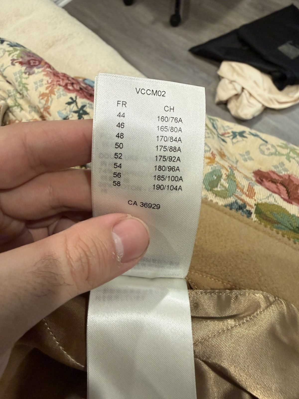 Louis Vuitton Louis Vuitton Camel Suede Monogram Western Jacket Size US M / EU 48-50 / 2 - 10 Thumbnail