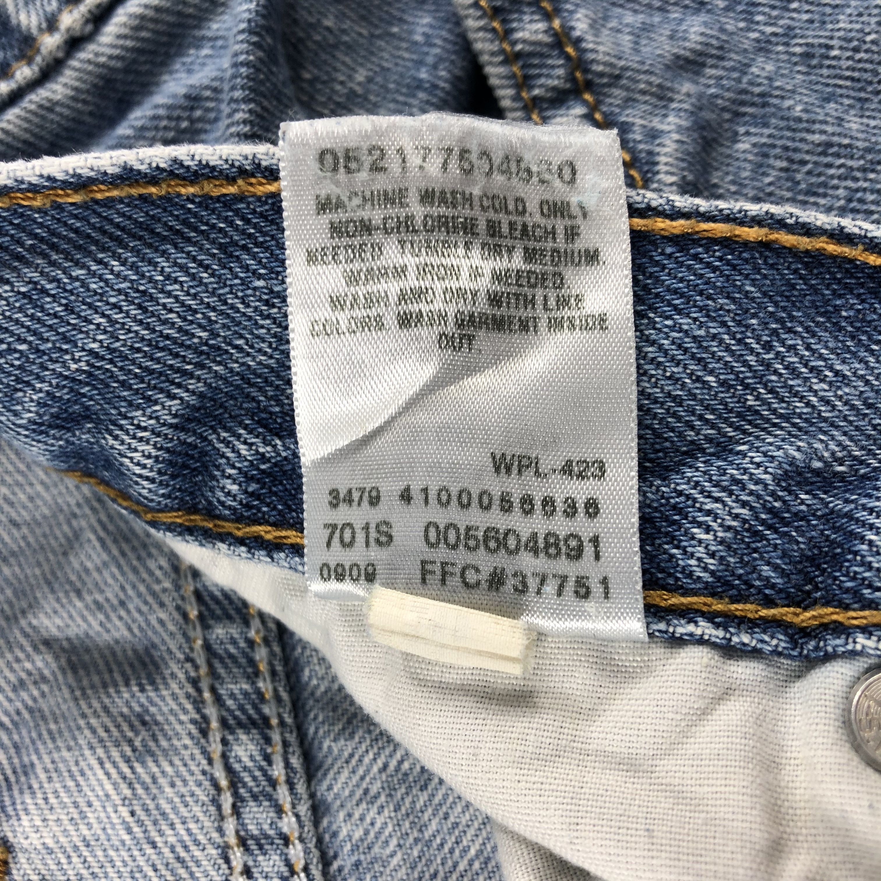 Levi's Vintage Blue Wash Levis 560 Jeans-J2460 Size US 40 / EU 56 - 10 Thumbnail